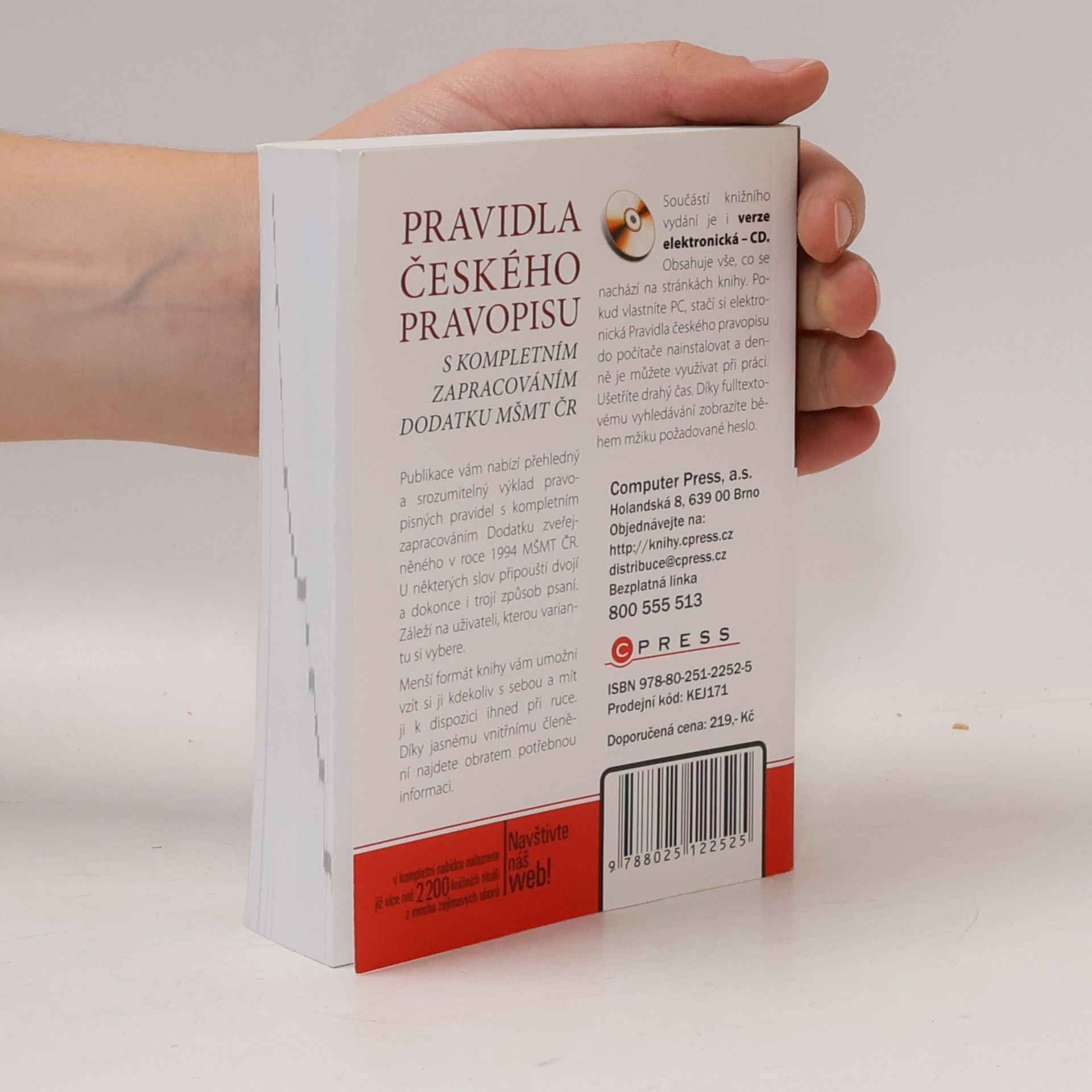 Collectif d'auteurs Pravidla českého pravopisu