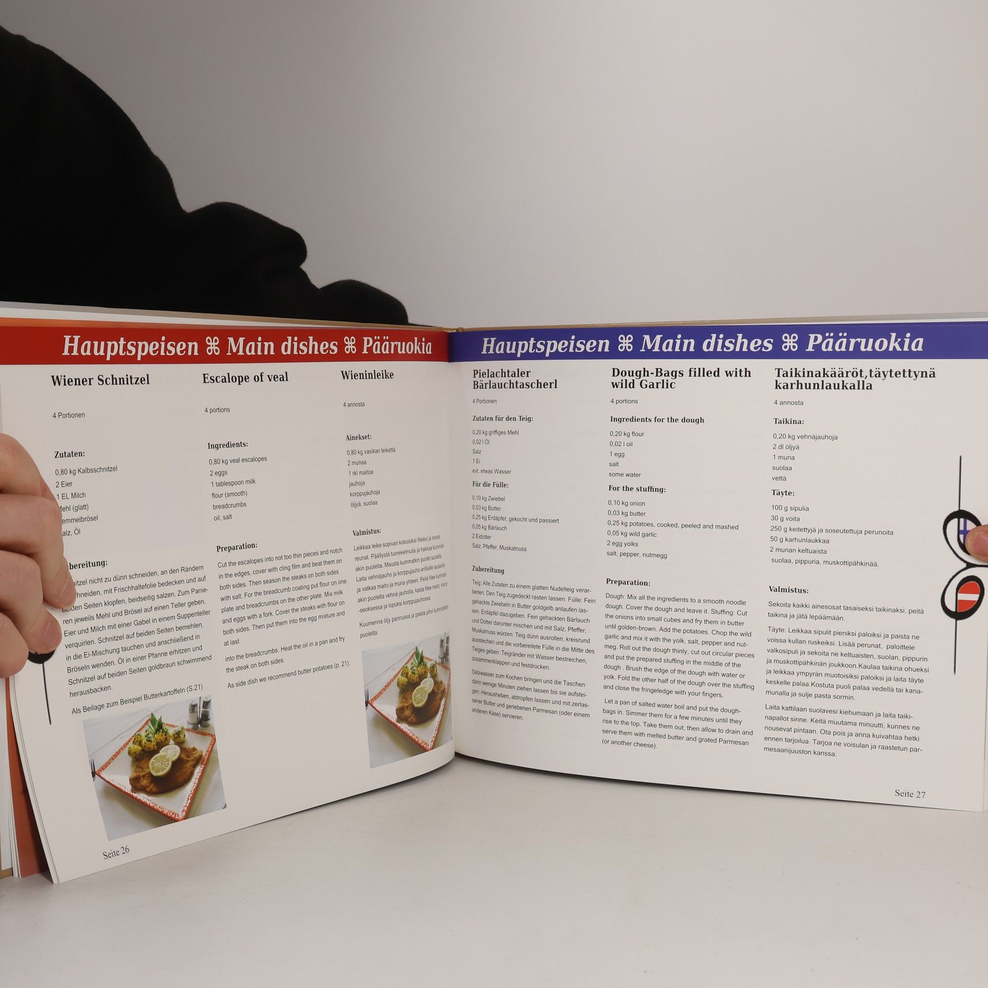 Kolektiv autorů Comenius Projekt. Cookery Book. Finland-Austria