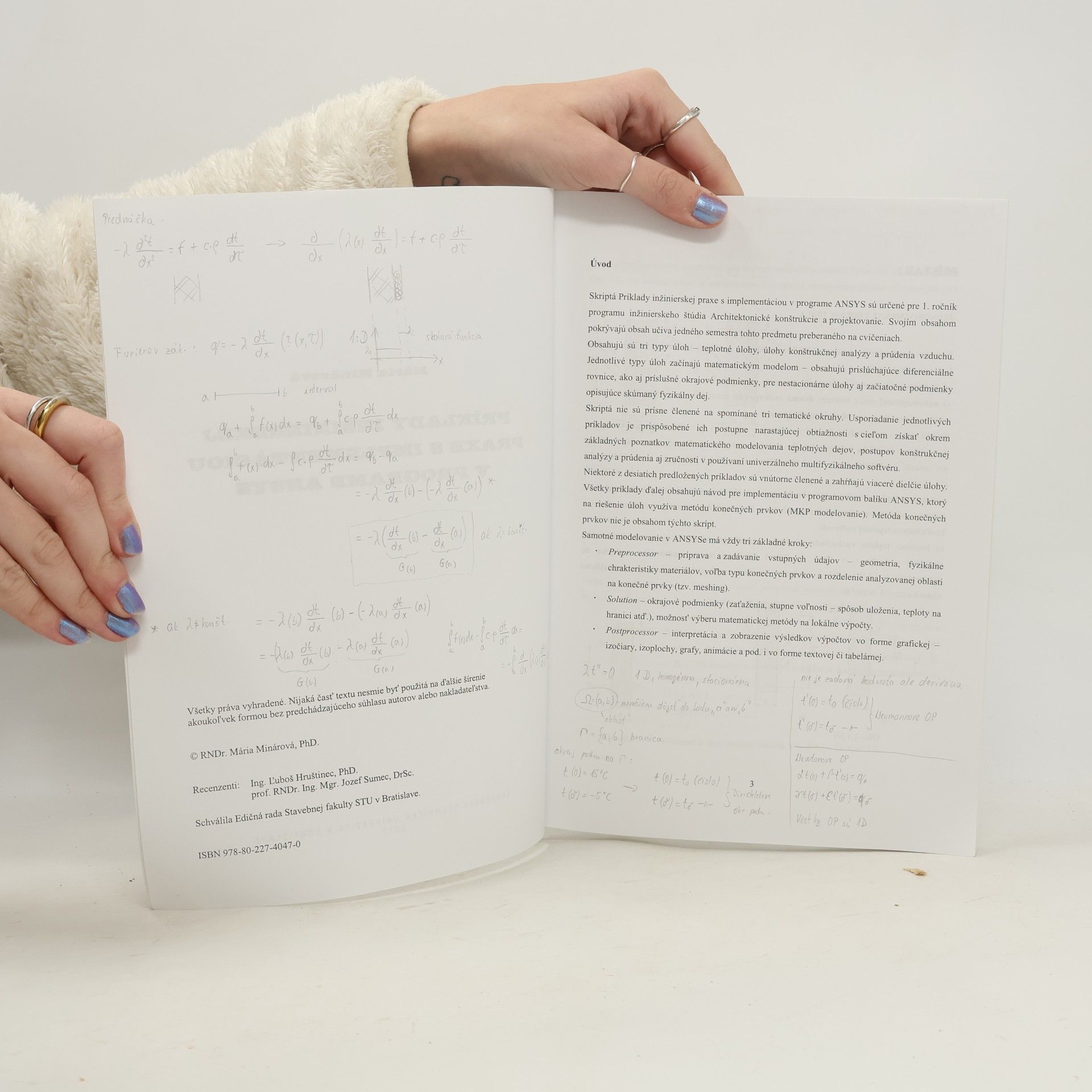 Mária Minárová Príklady inžinierskej praxe s implementáciou v programe ANSYS