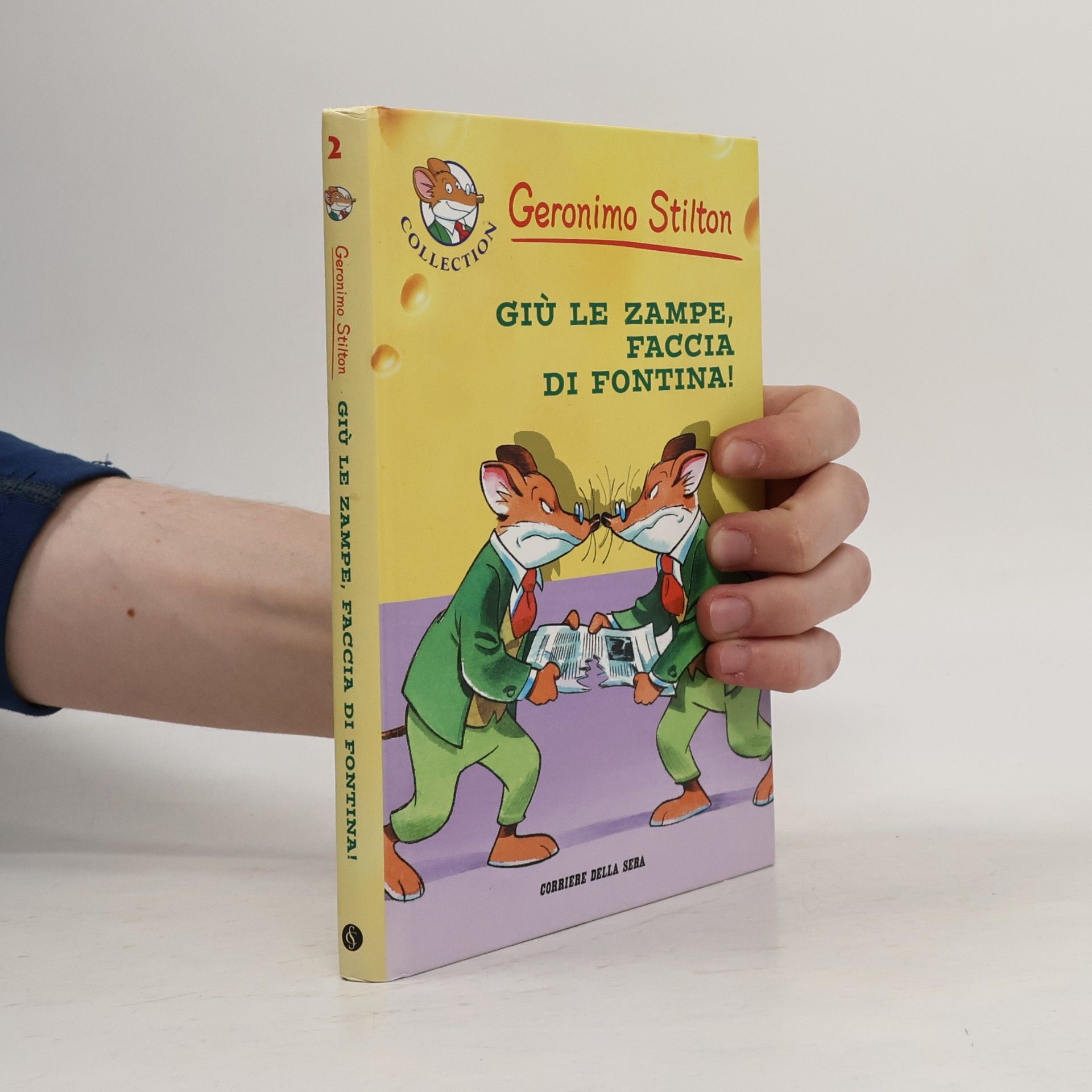 Giù le zampe, faccia di fontina!