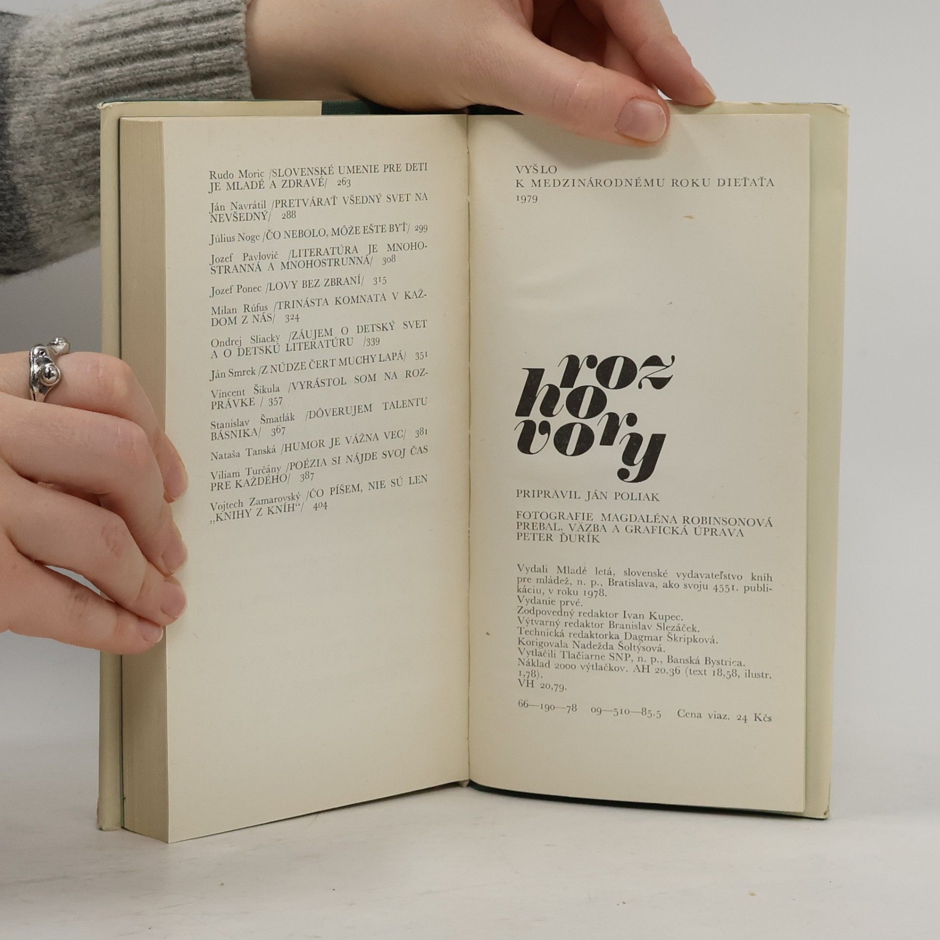 Peter Ďurík Rozhovory o literatúre pre mládež