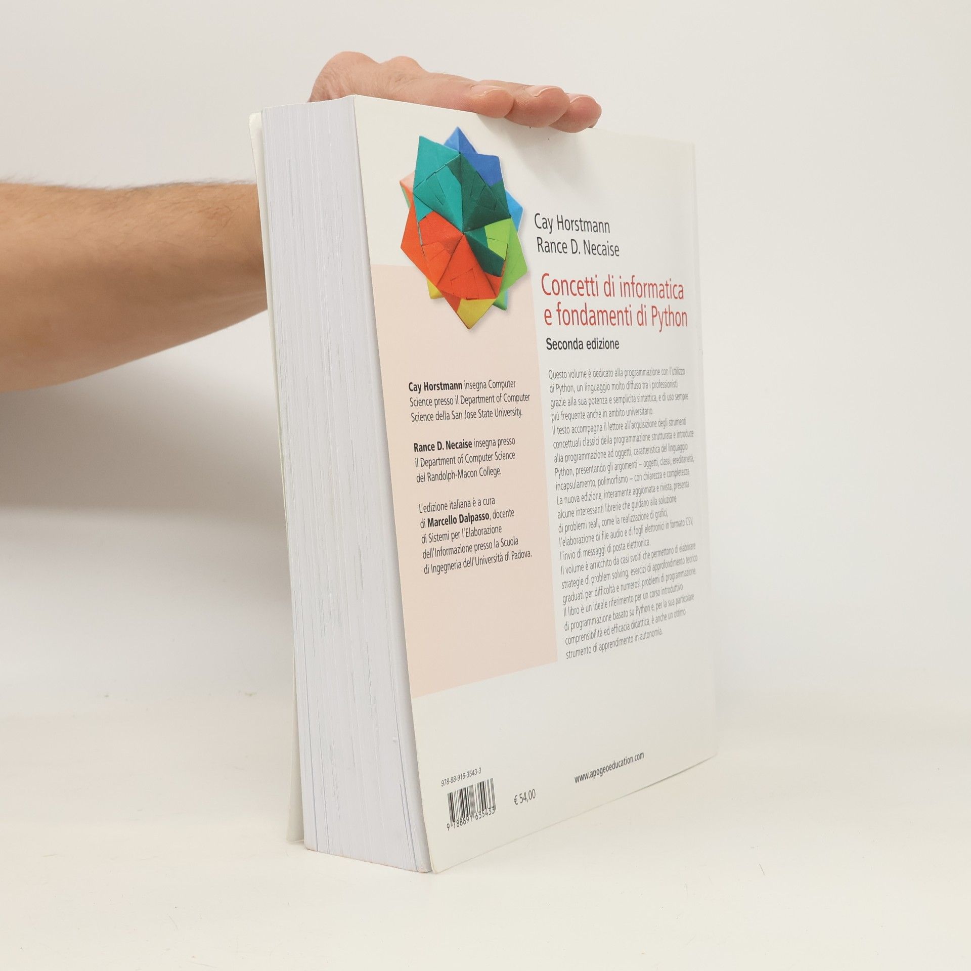 Cay S. Horstmann Concetti di informatica e fondamenti di Python