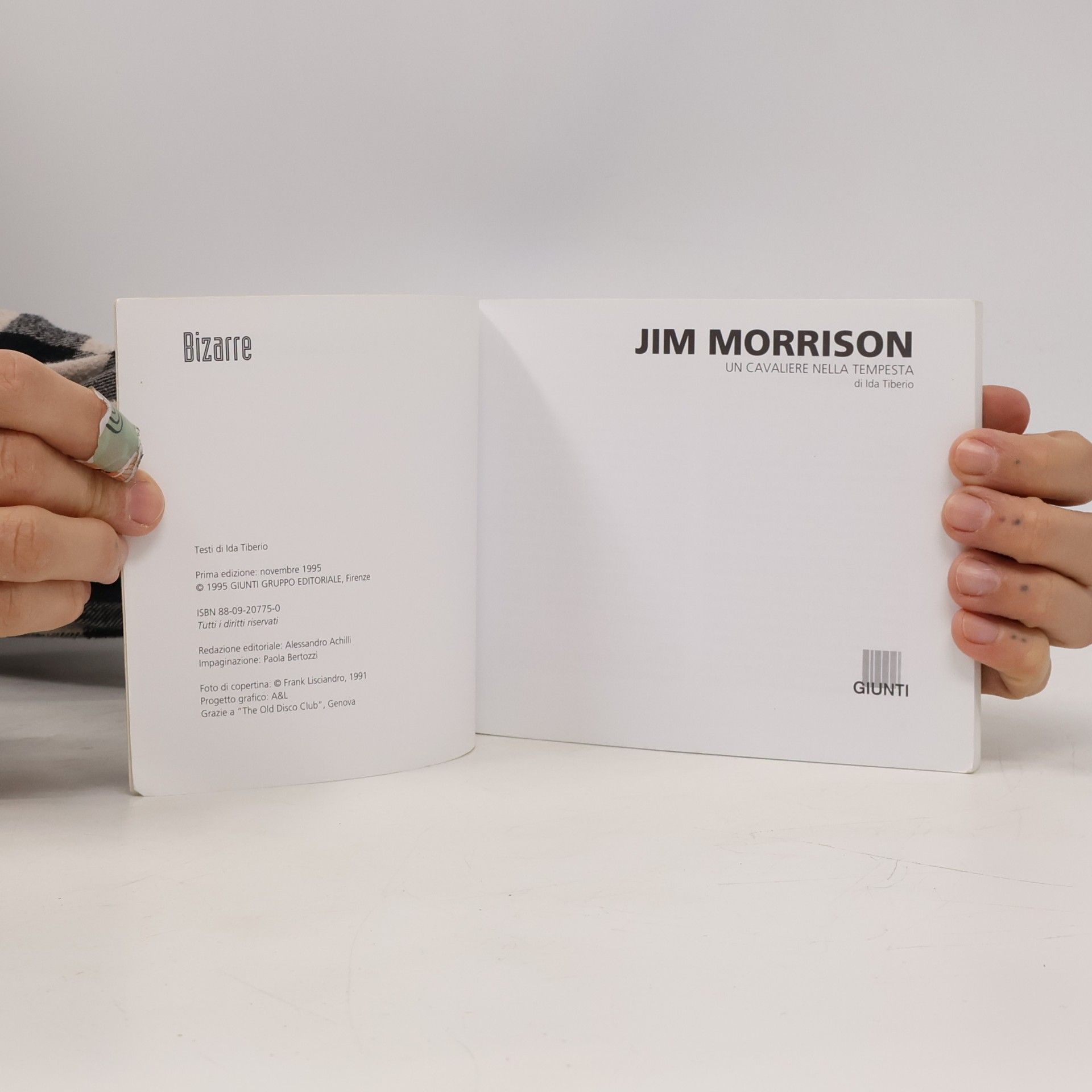 Ida Tiberio Compact rock: Jim Morrison. Un cavaliere nella tempesta