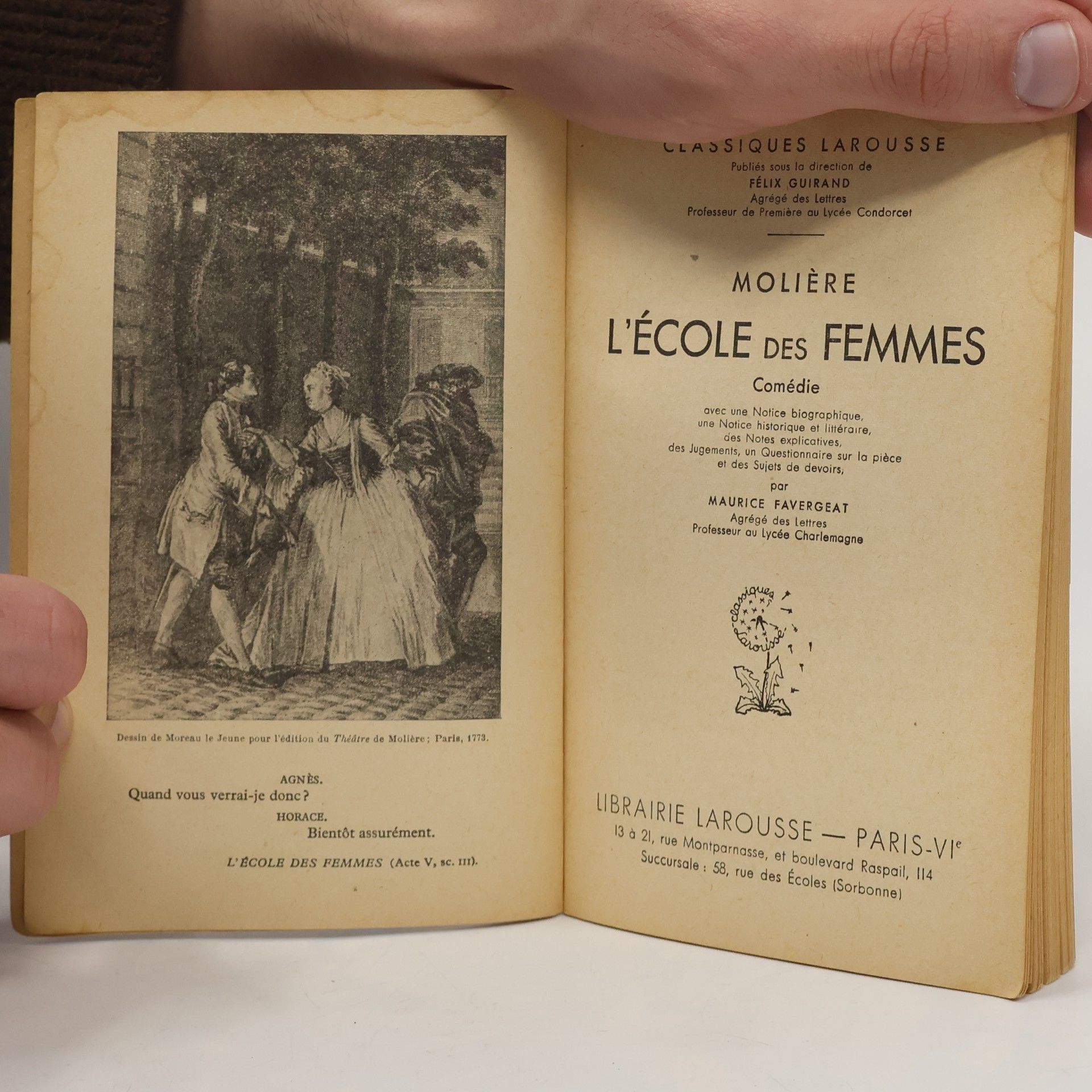 Molière L'école des femmes