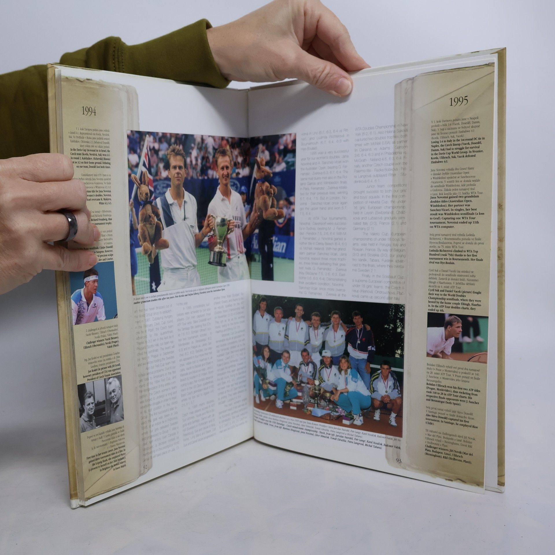 Auteurscollectief 90 let Českého tenisového svazu / 90 Years of the Czech Tennis Association