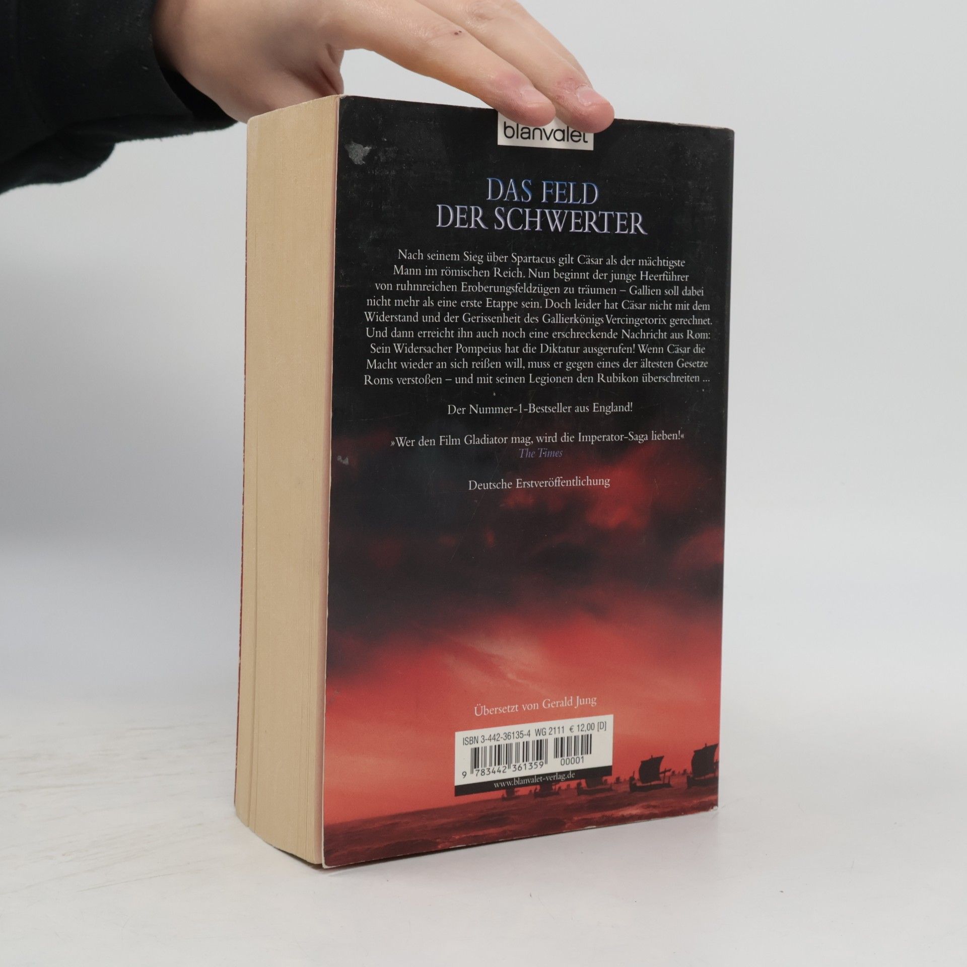 Conn Iggulden Imperator - Das Feld der Schwerter. Das Feld der Schwerter. Roman. Deutsche Erstausg.