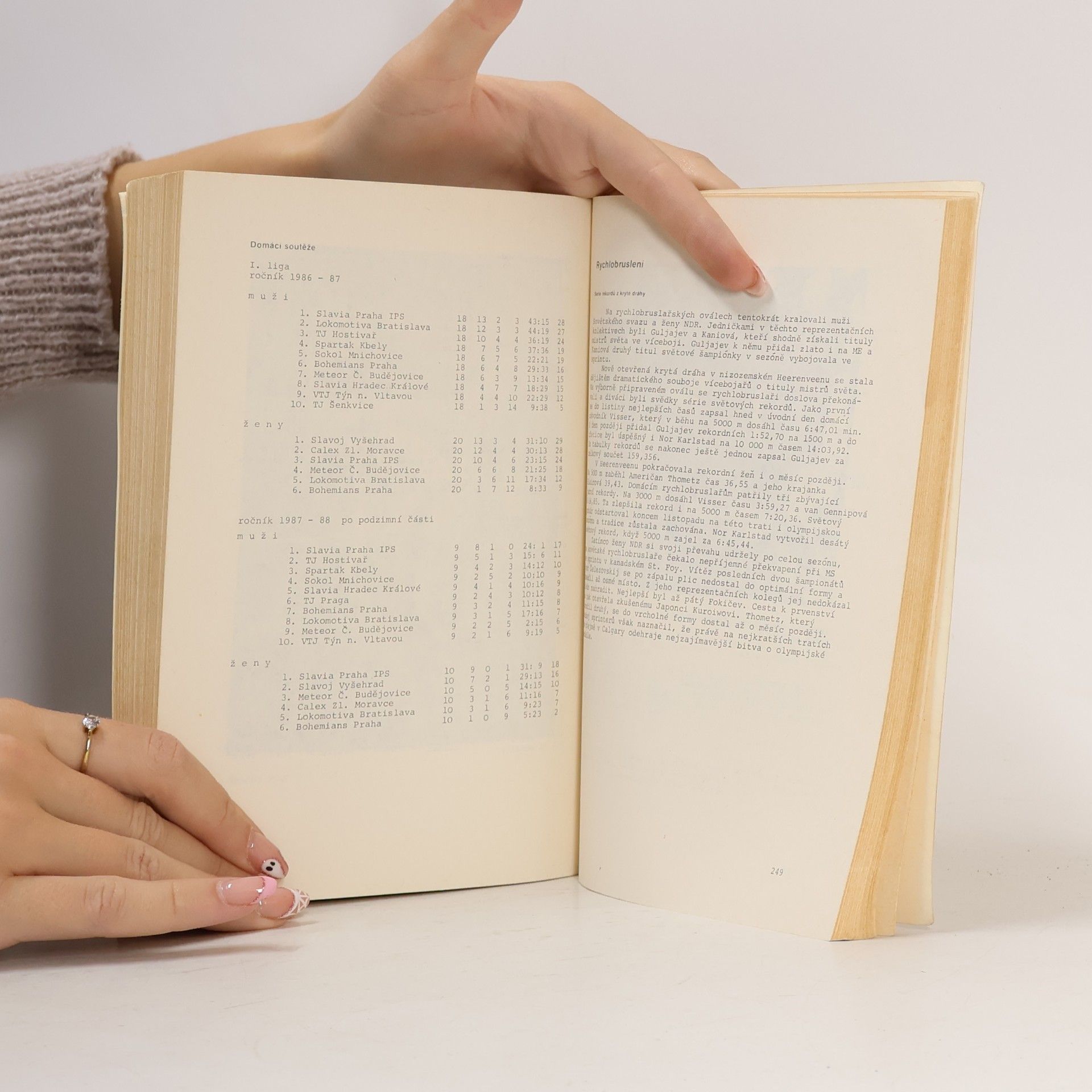 Collectif d'auteurs Sportovní ročenka '87