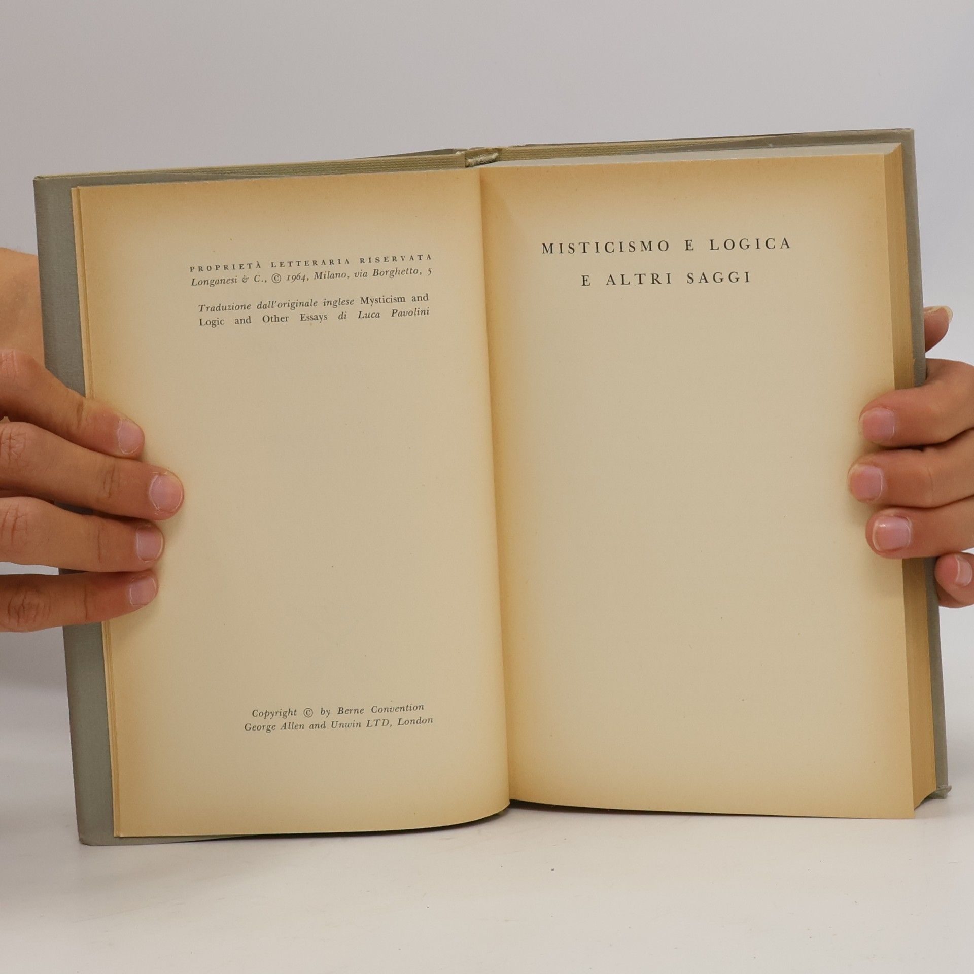 Bertrand Russell Misticismo e logica