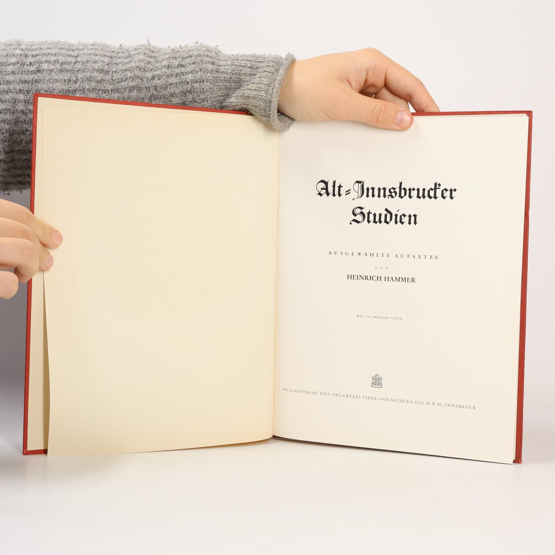 Heinrich Hammer Alt-Innsbrucker Studien
