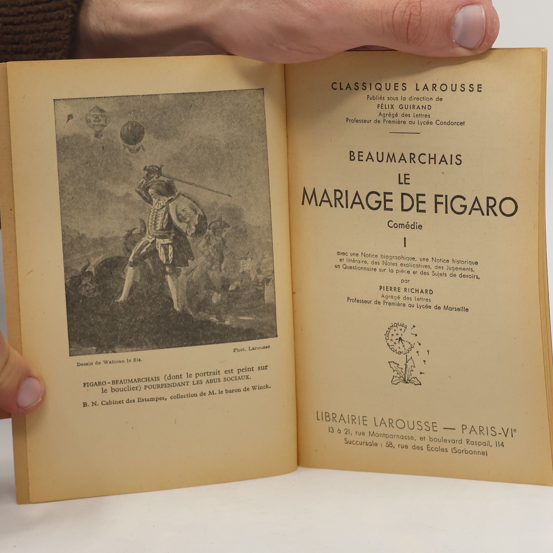 Pierre Richard Le mariage de Figaro I.