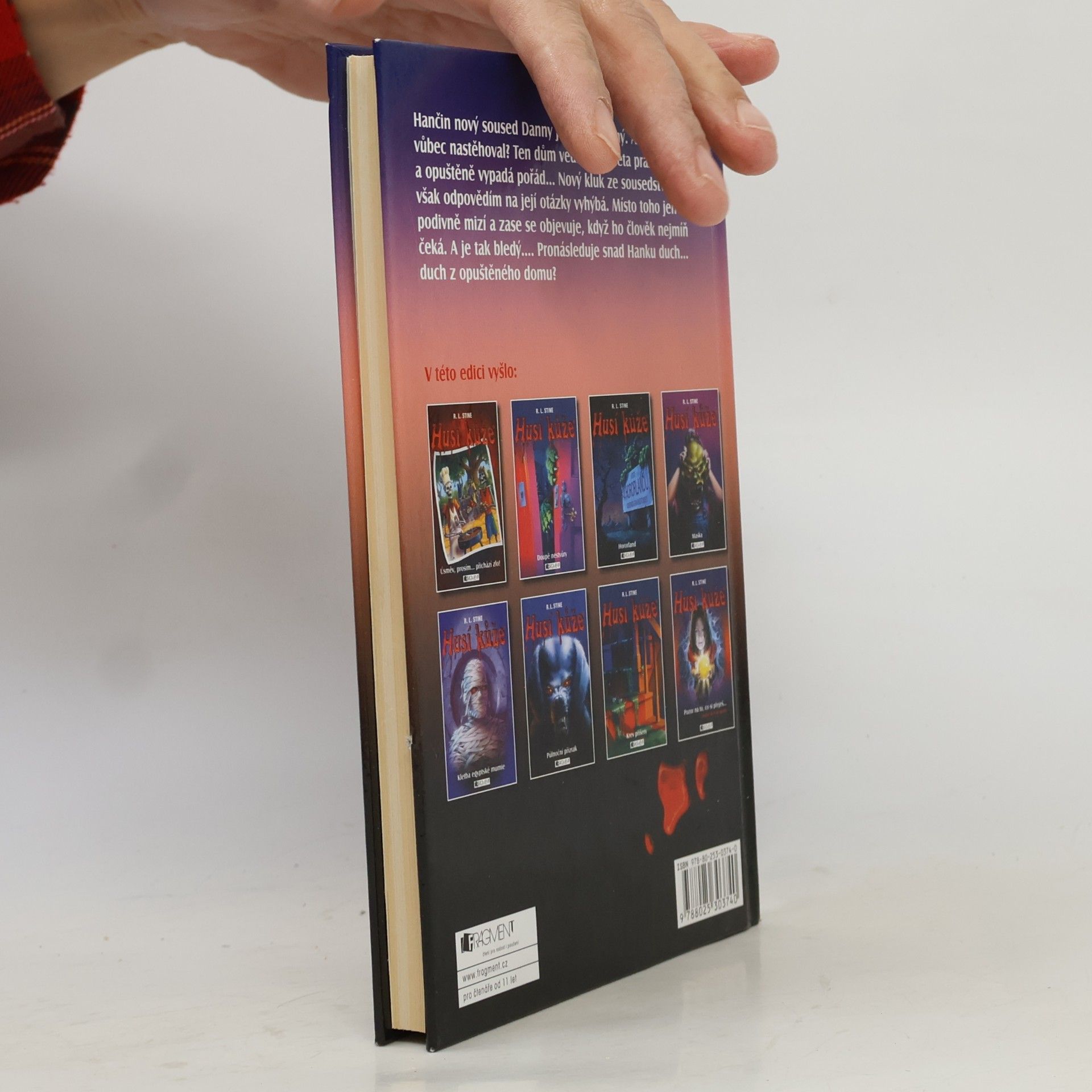 R. L. Stine Duch z opuštěného domu. Husí kůže