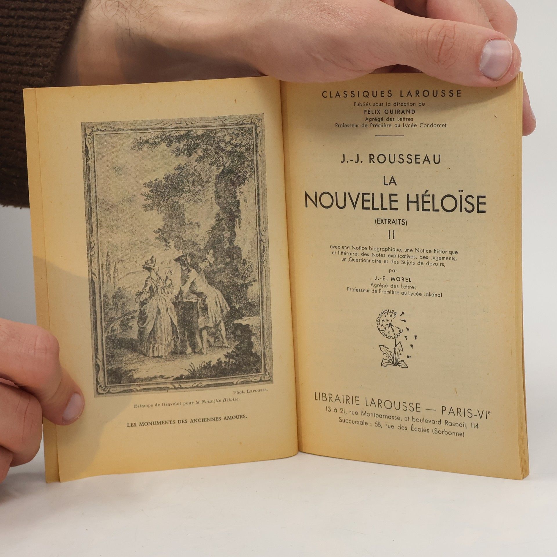 Jean-Jacques Rousseau La nouvelle Héloïse II