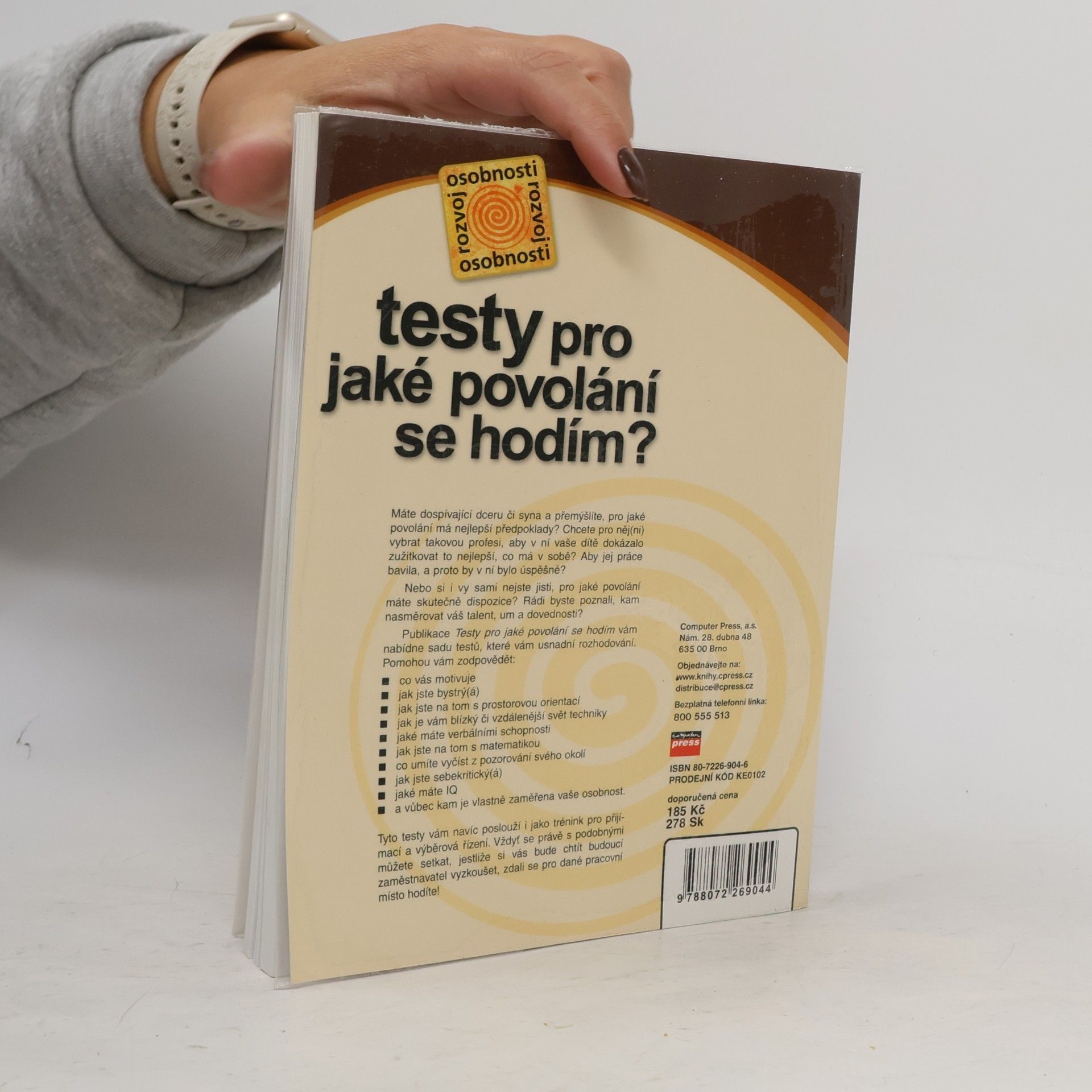 James Barrett Testy. Pro jaké povolání se hodím?