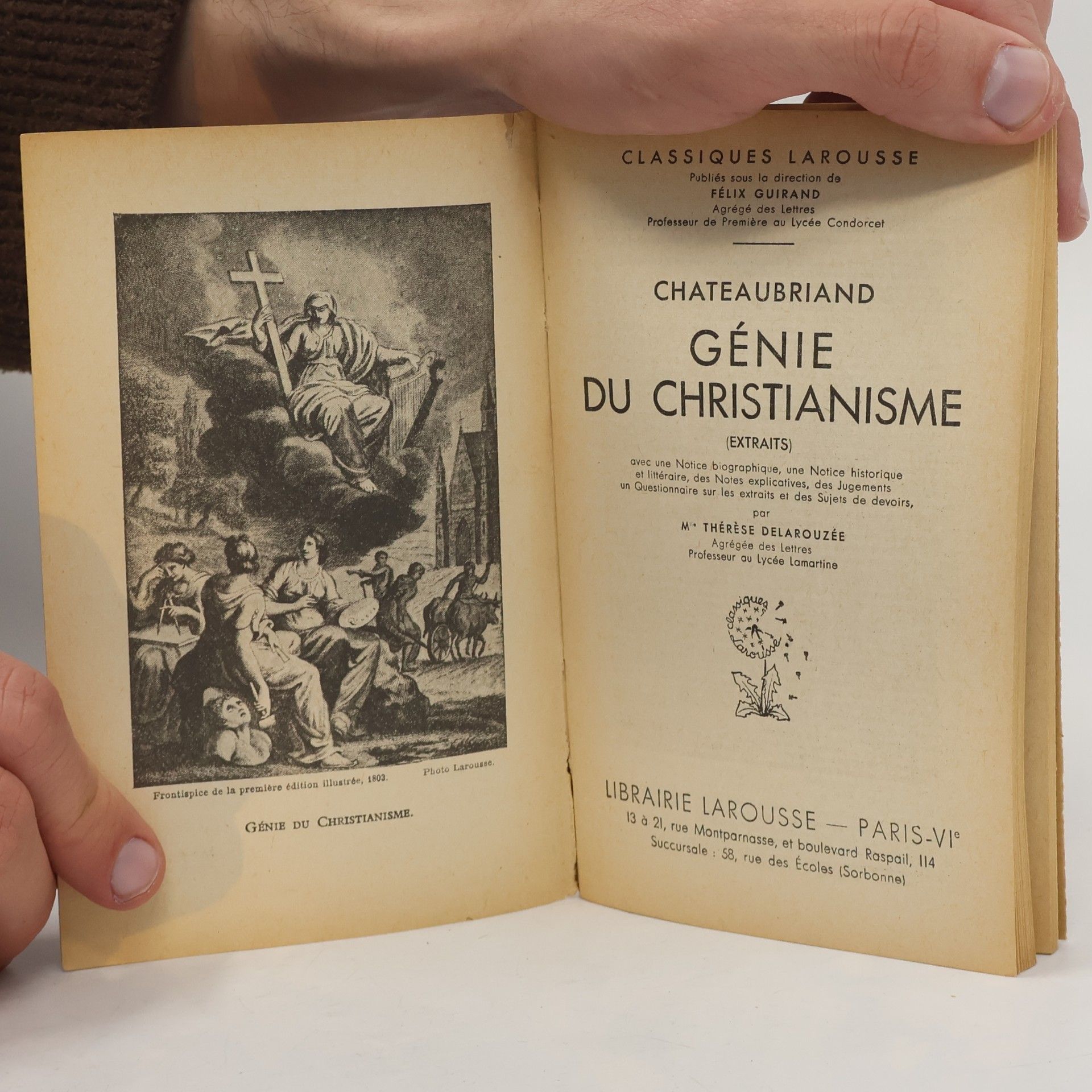 François-Auguste-René de Chateaubriand Génie du Christianisme