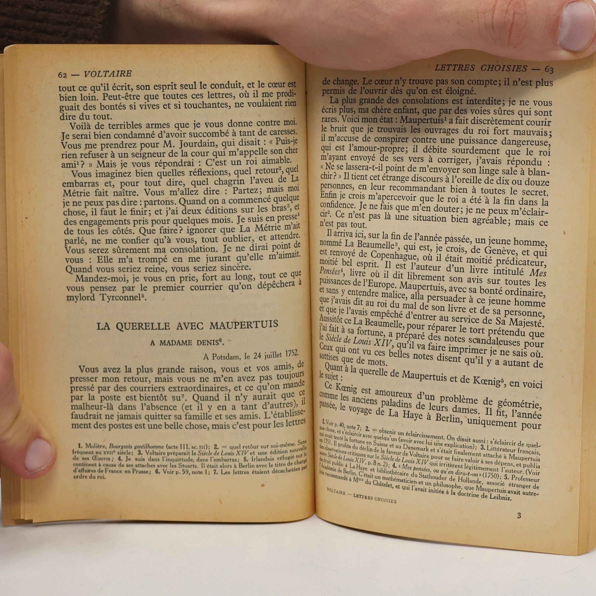 Voltaire Lettres Choisies