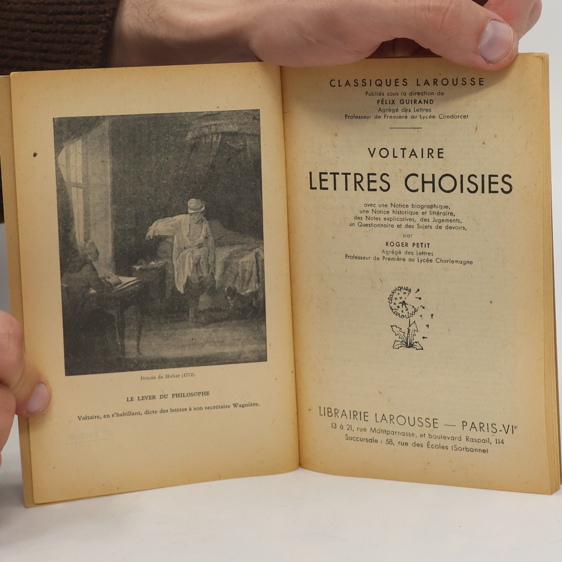 Voltaire Lettres Choisies