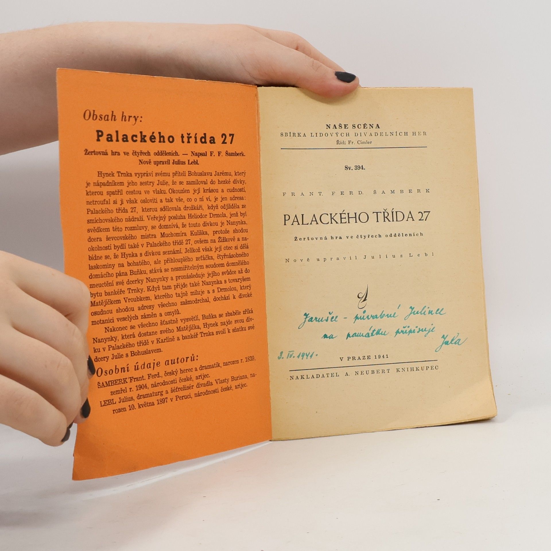 Frant. Ferd. Šamberk Palackého třída 27