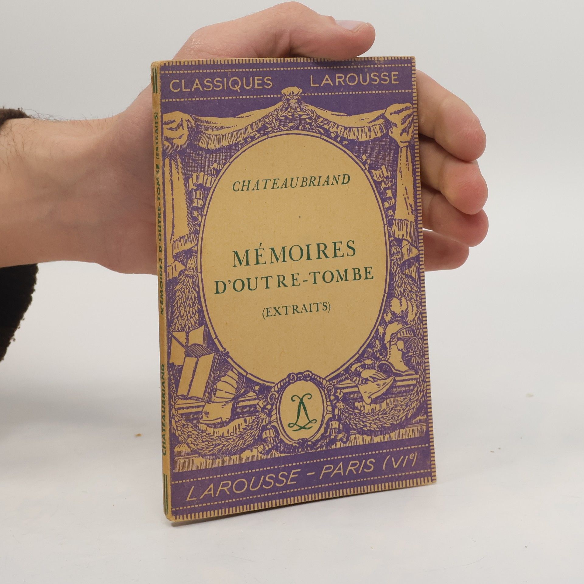Chateaubriand Mémoires d'outre-tombe