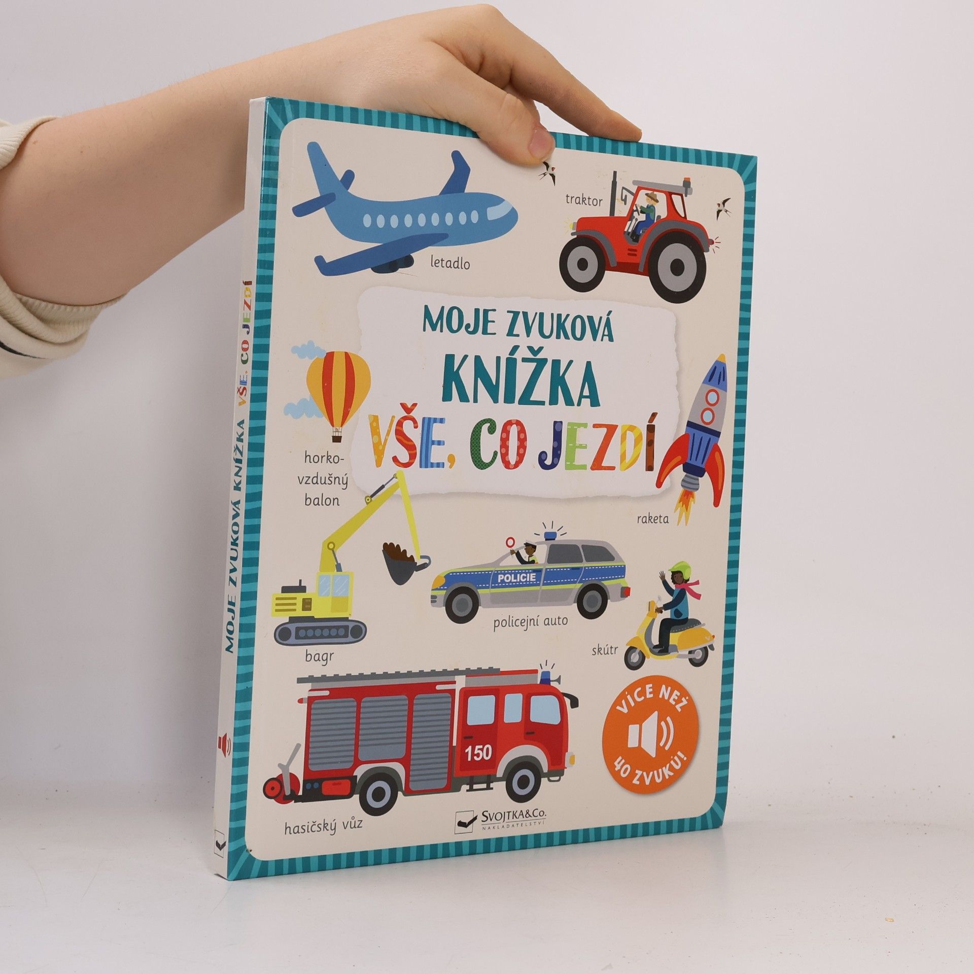 Moje zvuková knížka. Vše, co jezdí