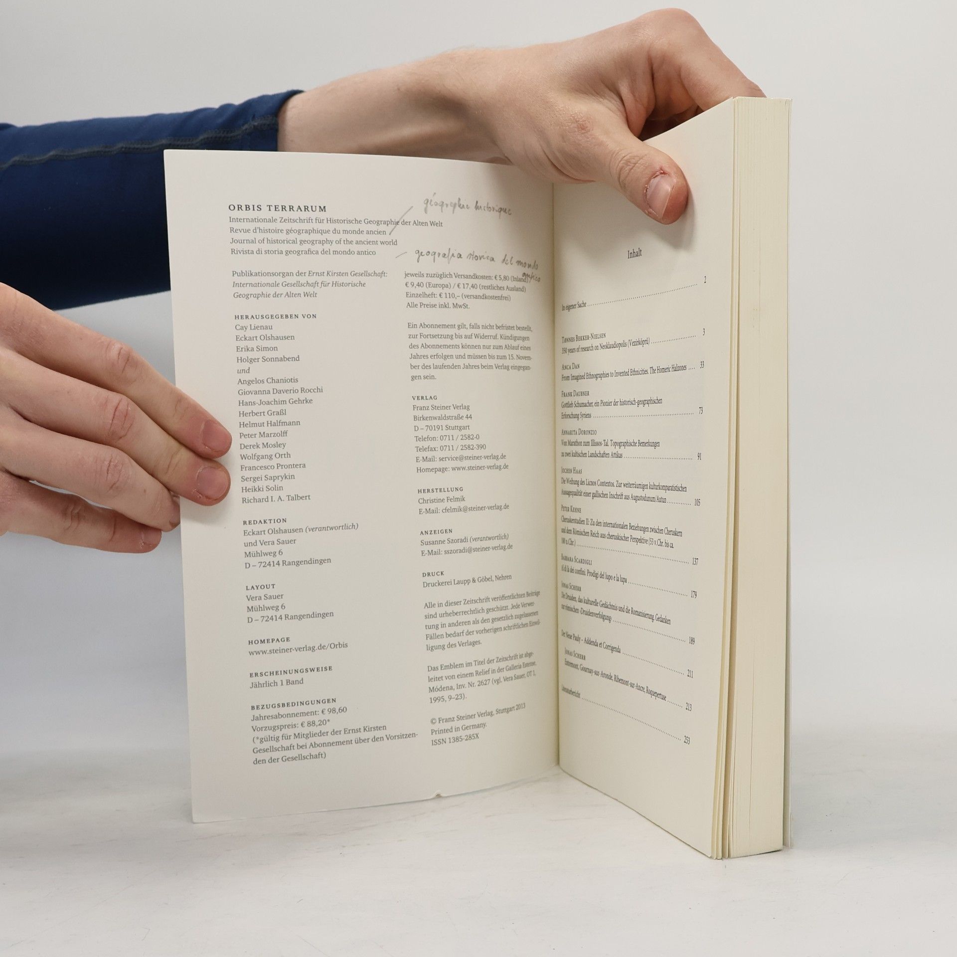 Autores varios Orbis Terrarum 11/2012-2013