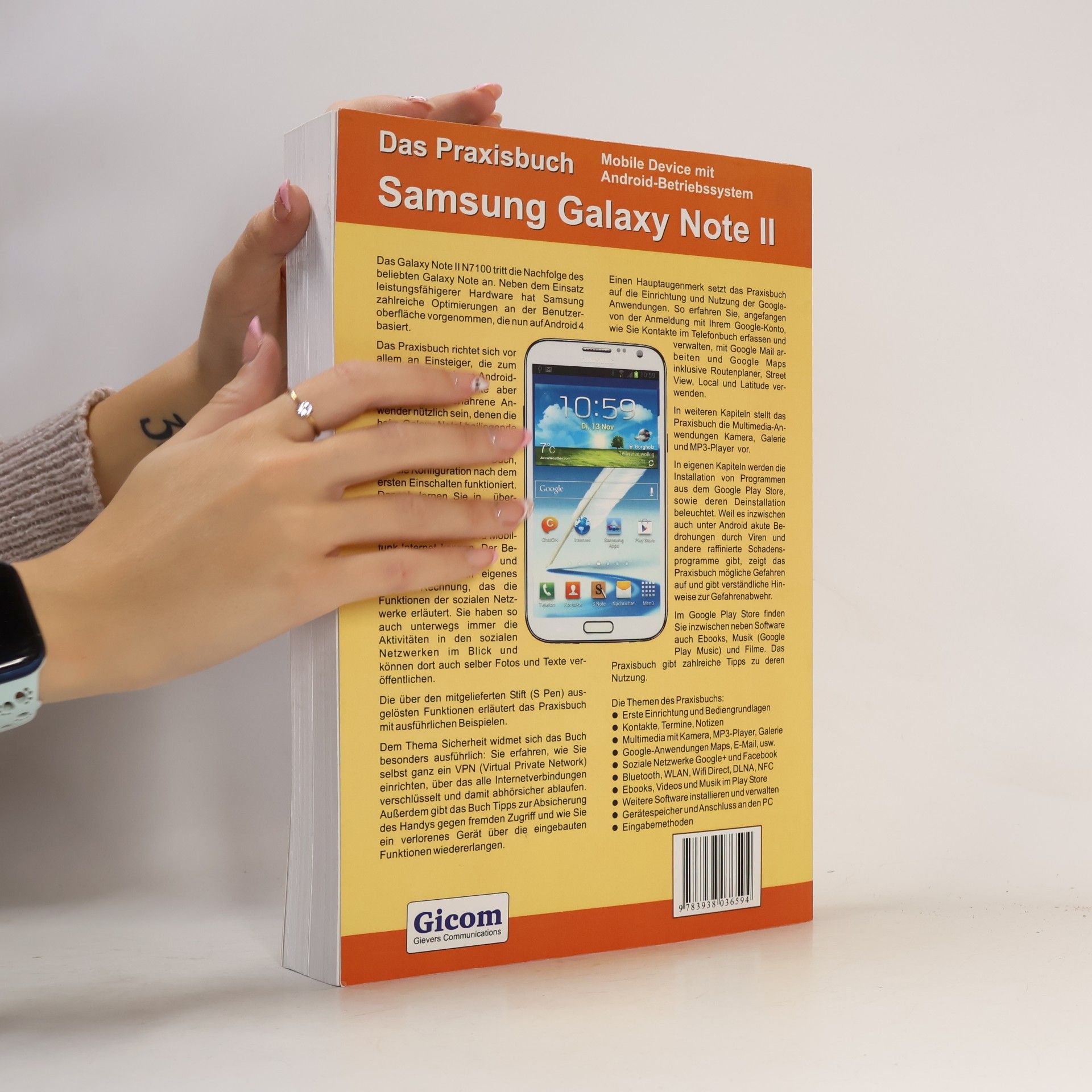 Rainer Gievers Das Praxisbuch Samsung Galaxy Note II N7100