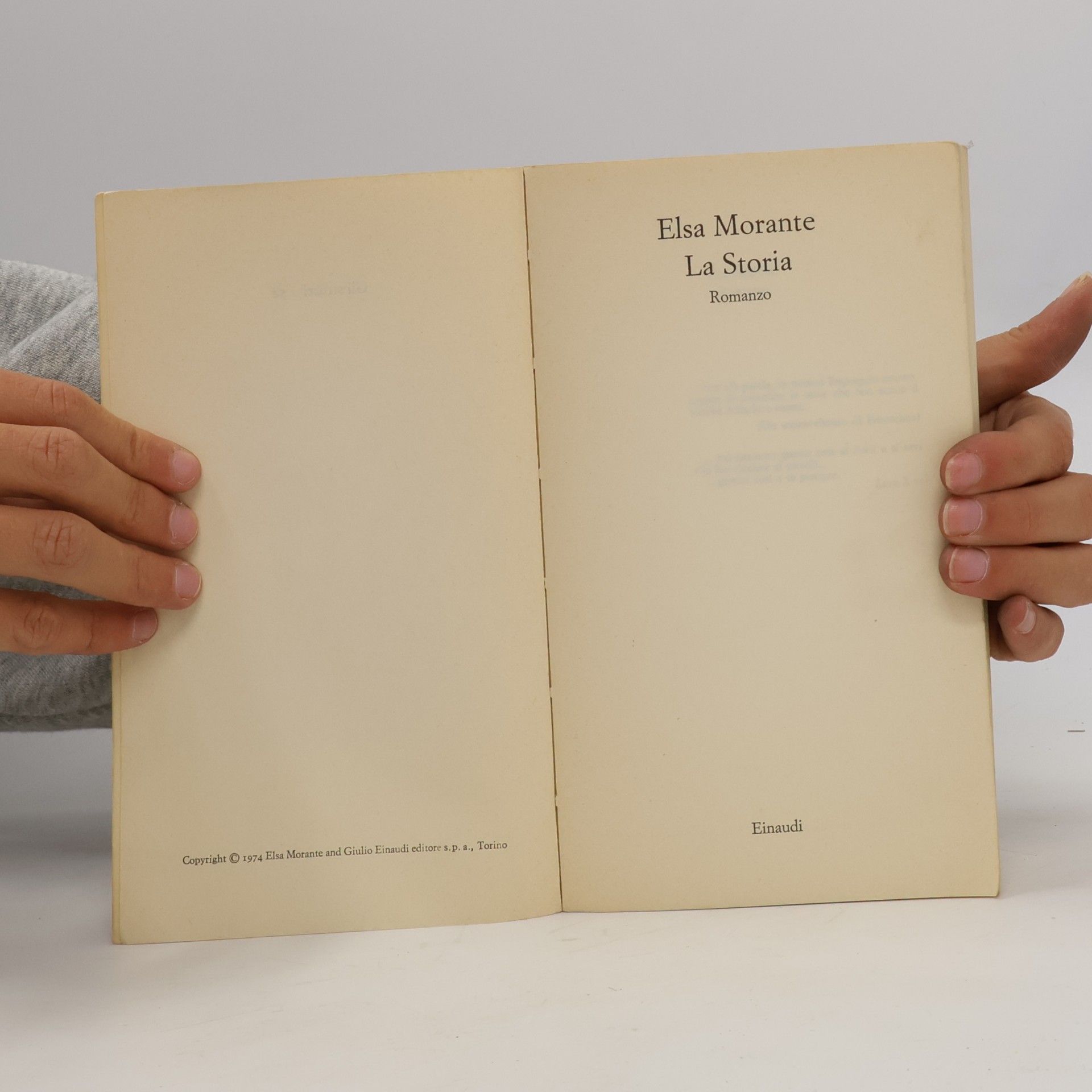 Elsa Morante La storia