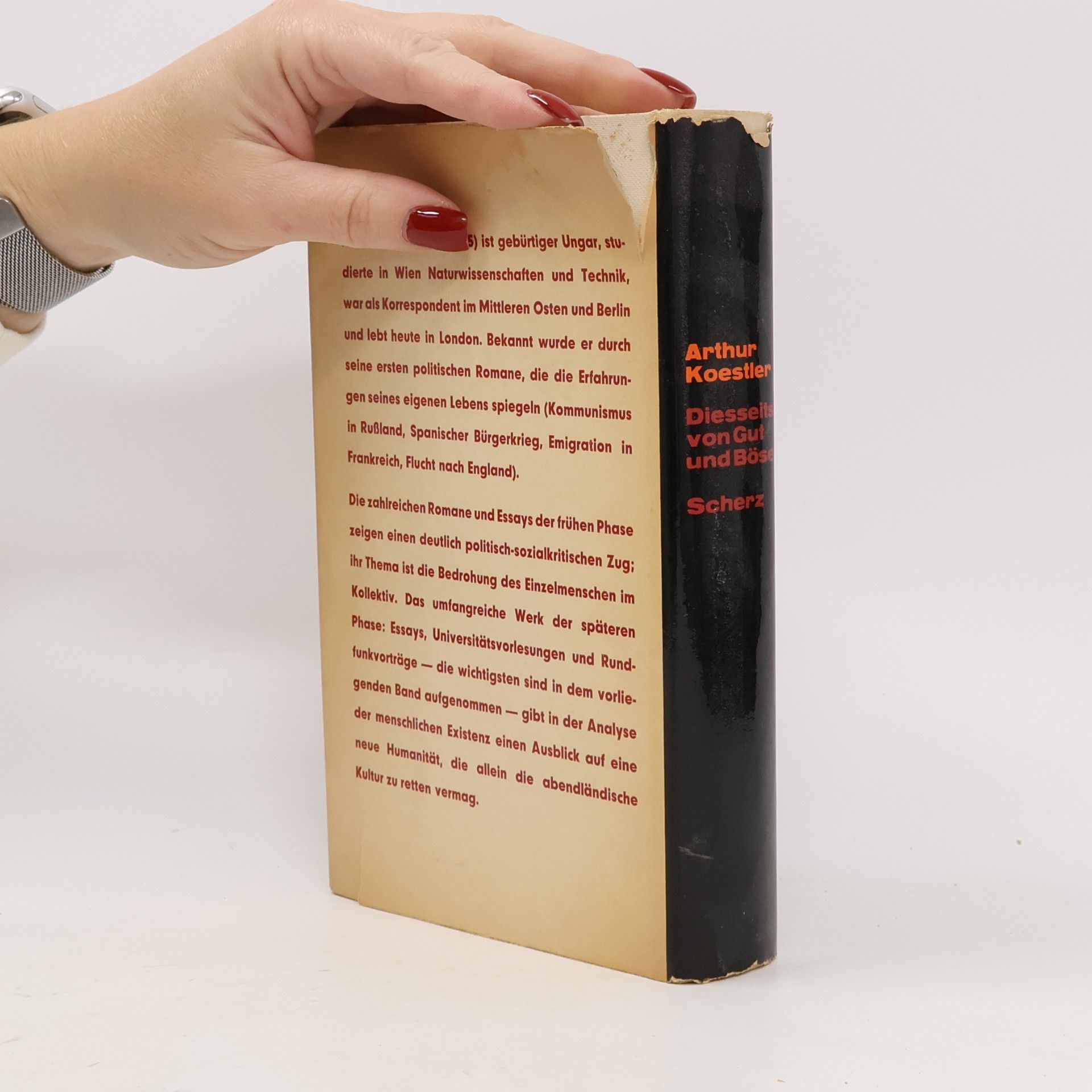 Arthur Koestler Diesseits von Gut und Böse