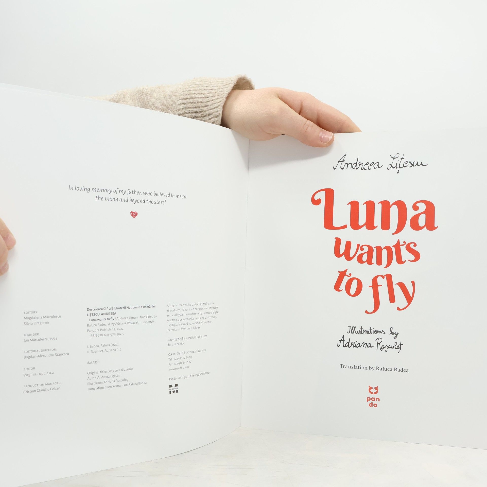 Andreea Litescu Luna Wants to Fly