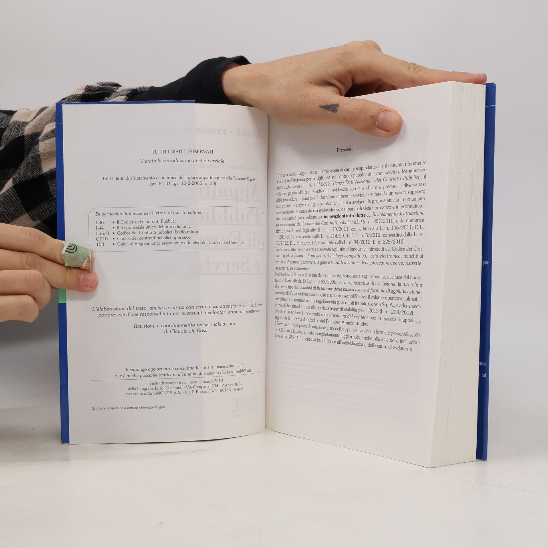 Diana Artuso Serie L - Professionale - 4: Appalti pubblici di forniture e servizi