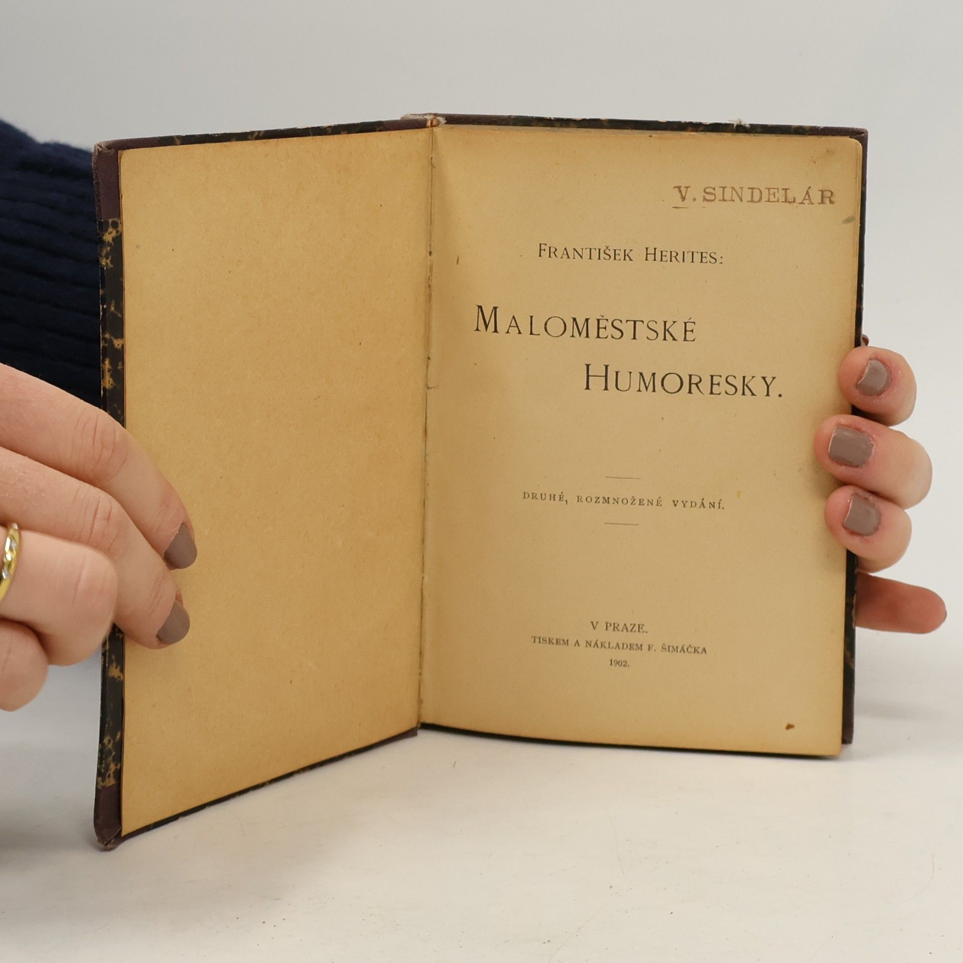 František Herites Maloměstské humoresky