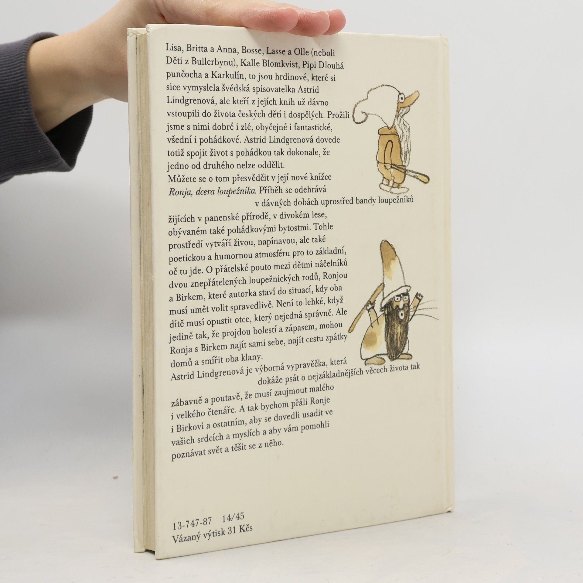 Astrid Lindgren Ronja, dcera loupežníka