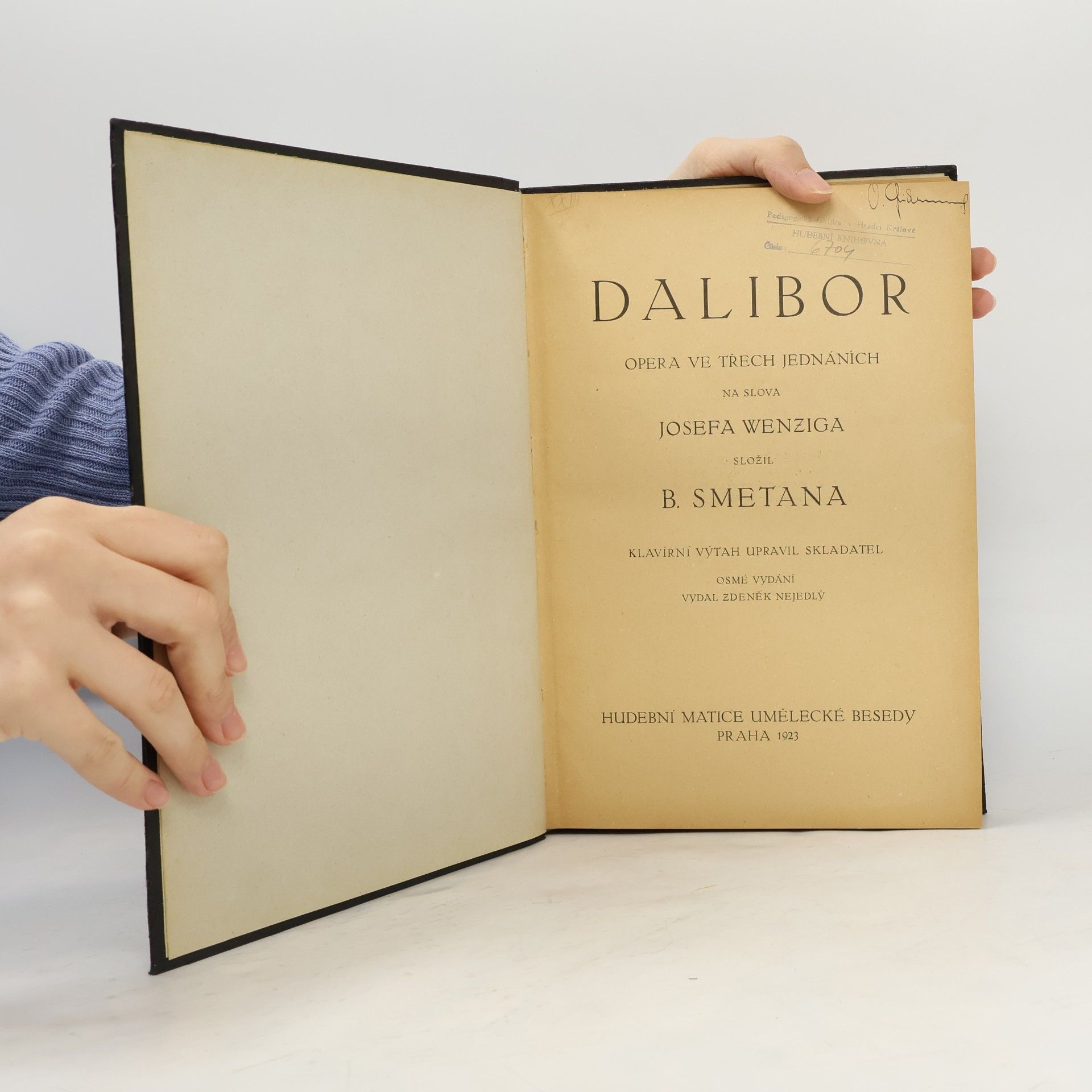 B. Smetana Dalibor