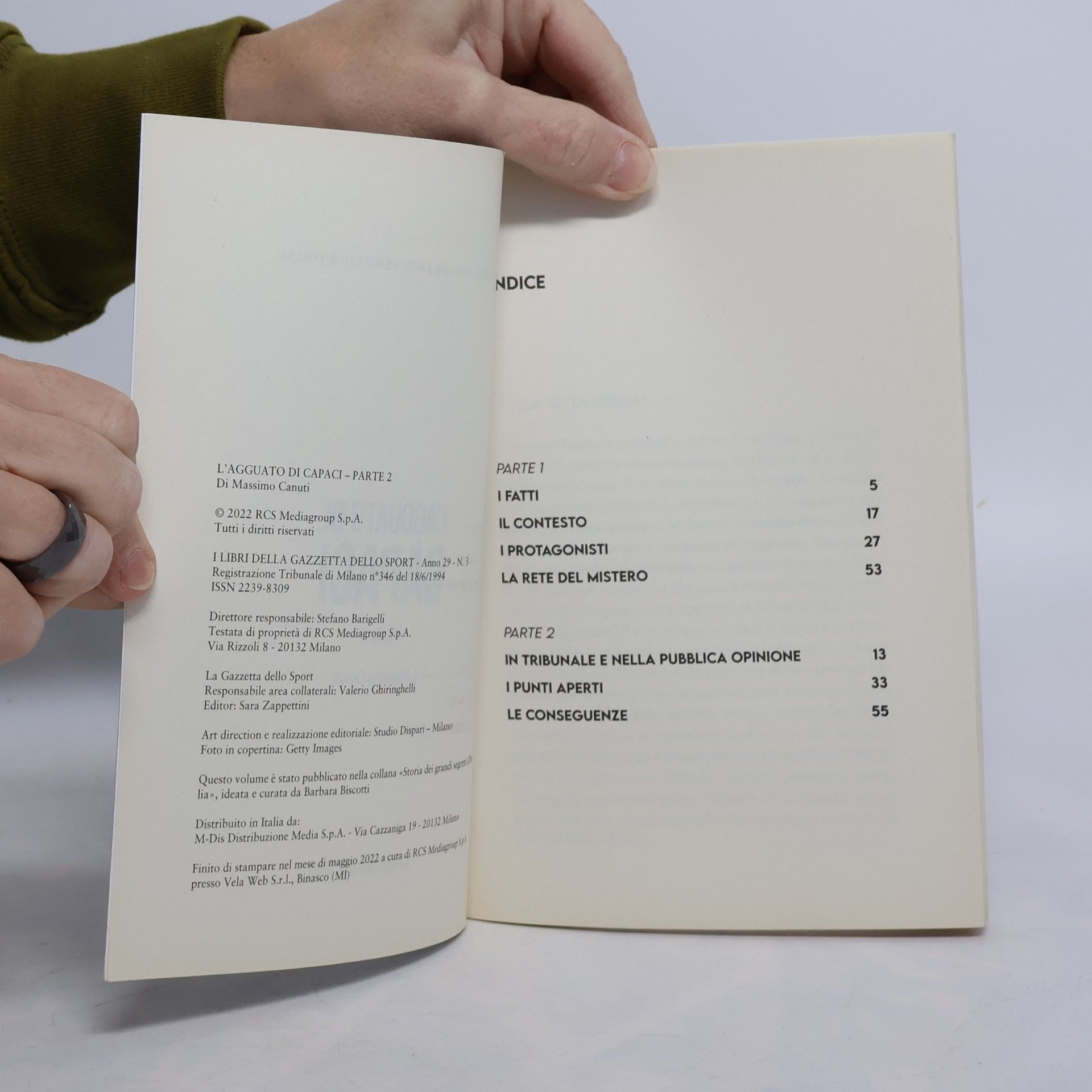 Various authors Storia dei Grandi segreti D´Italia. L'agguato di Capaci
