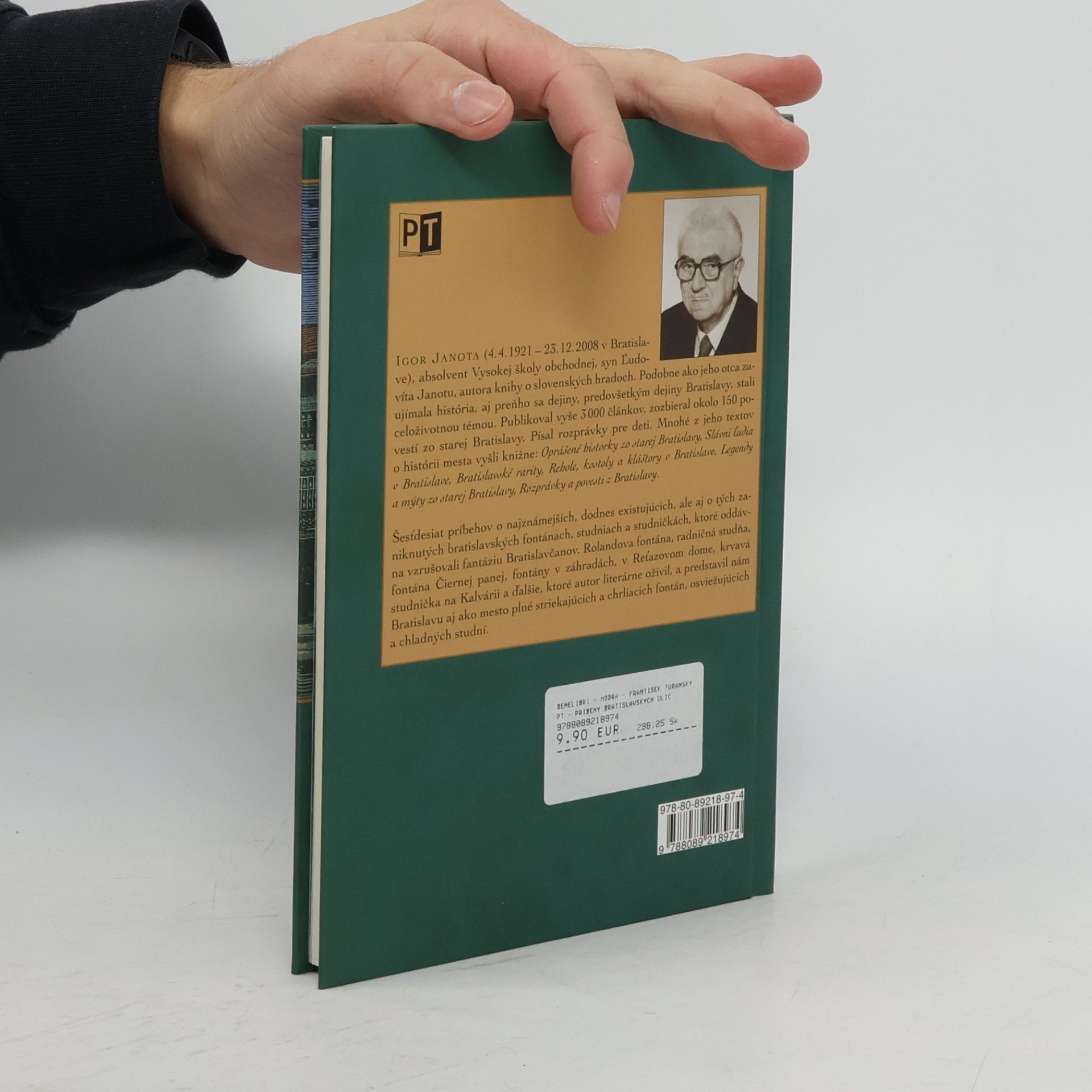 Igor Janota Príbehy bratislavských fontán a studní