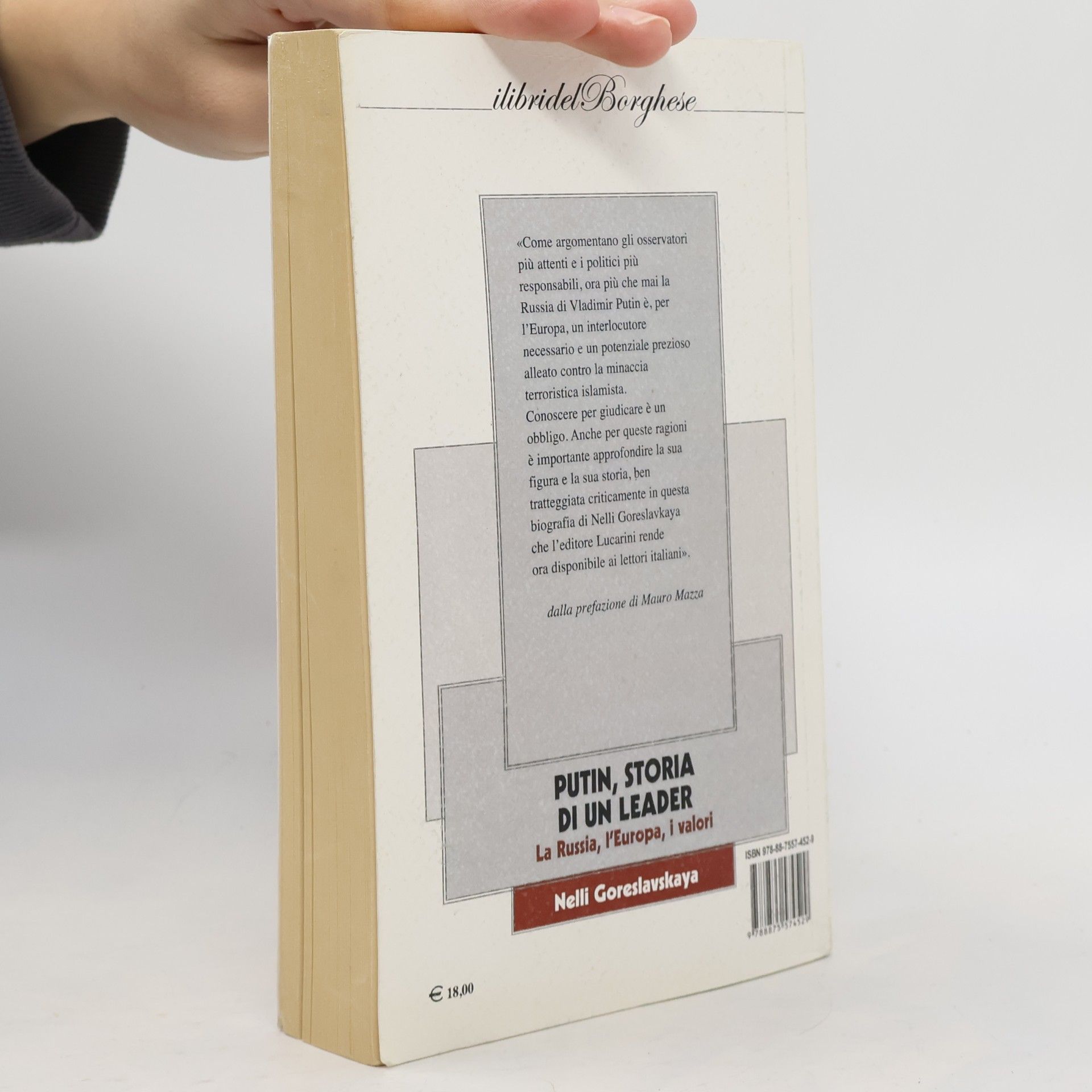 Nelli Goreslavskaya I libri del Borghese: Putin, storia di un leader