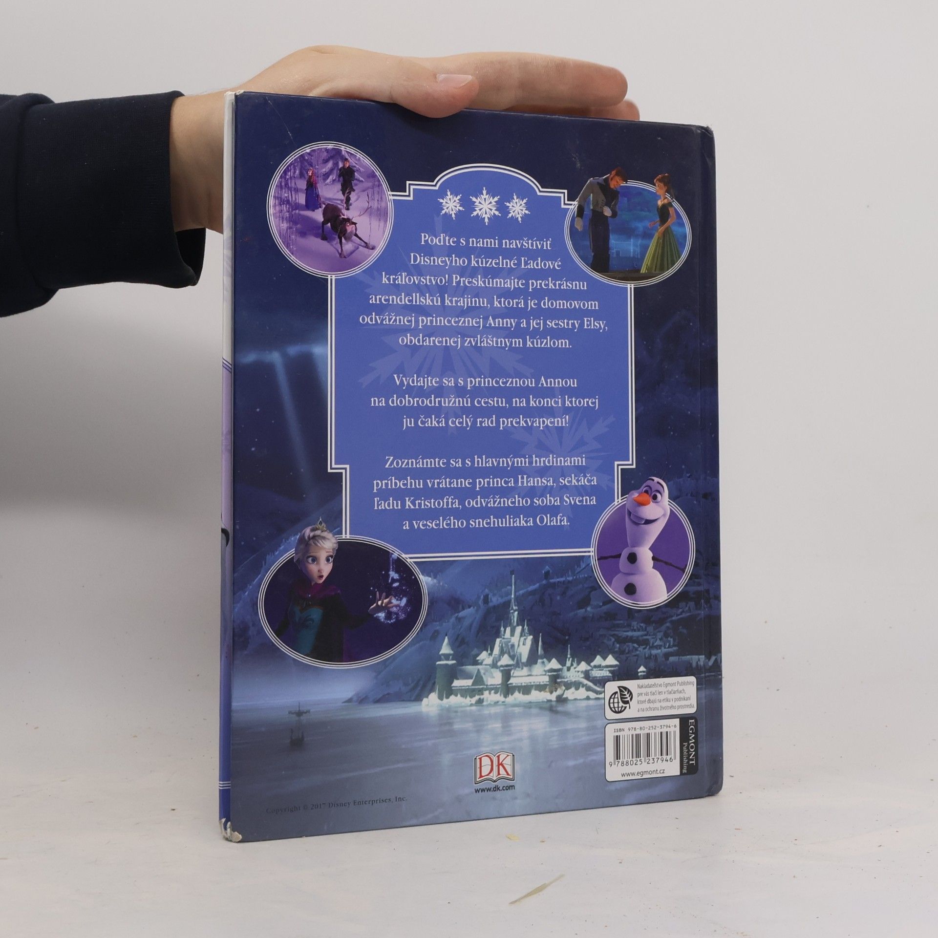 Barbara Bazaldua Frozen. Slovensky Ľadové kráľovstvo : obrazový sprievodca