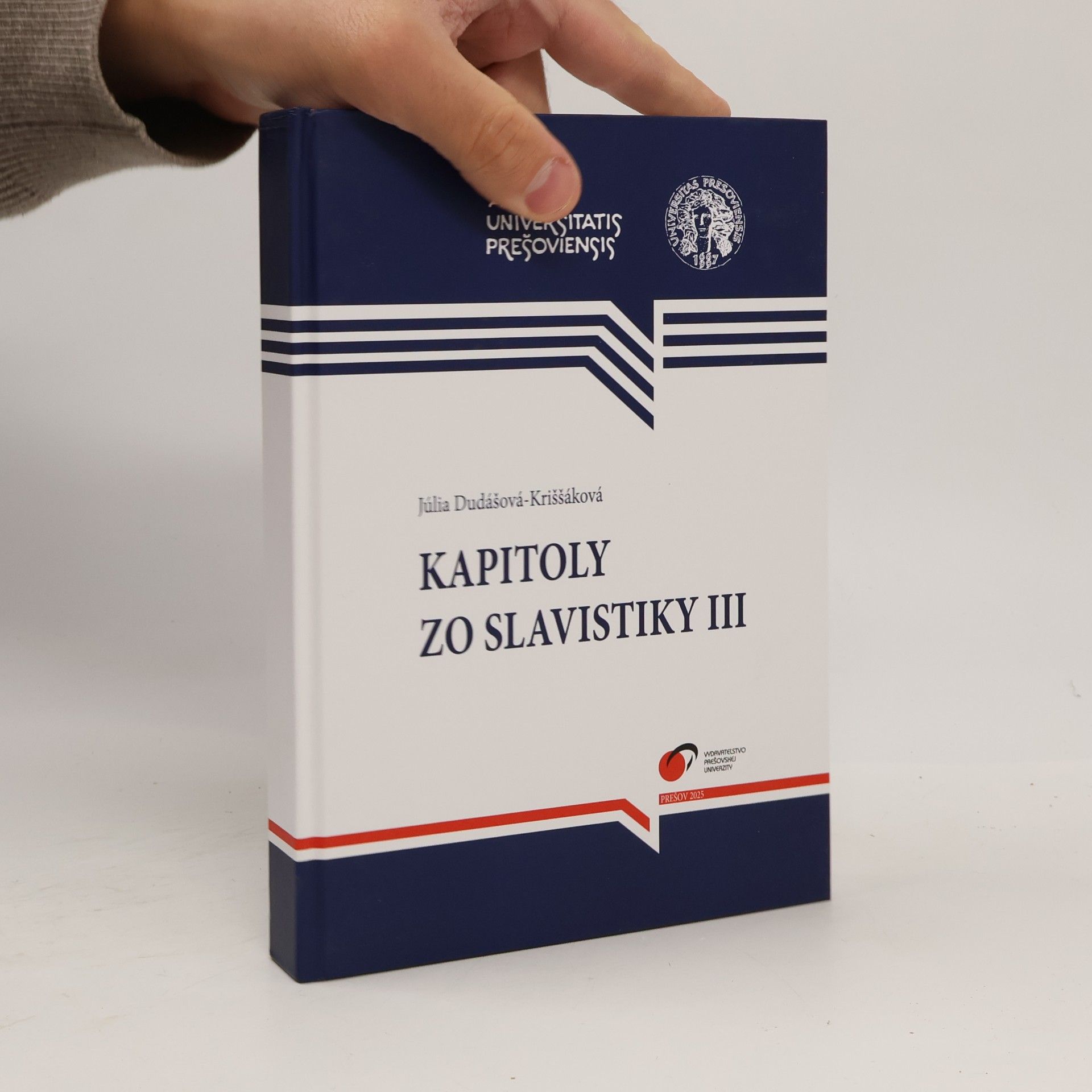 Júlia Dudášová-Kriššáková Kapitoly zo Slavistiky III