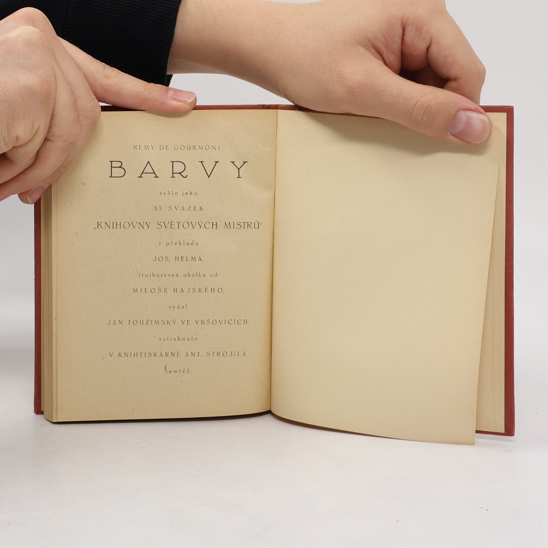 Rémy de Gourmont Barvy