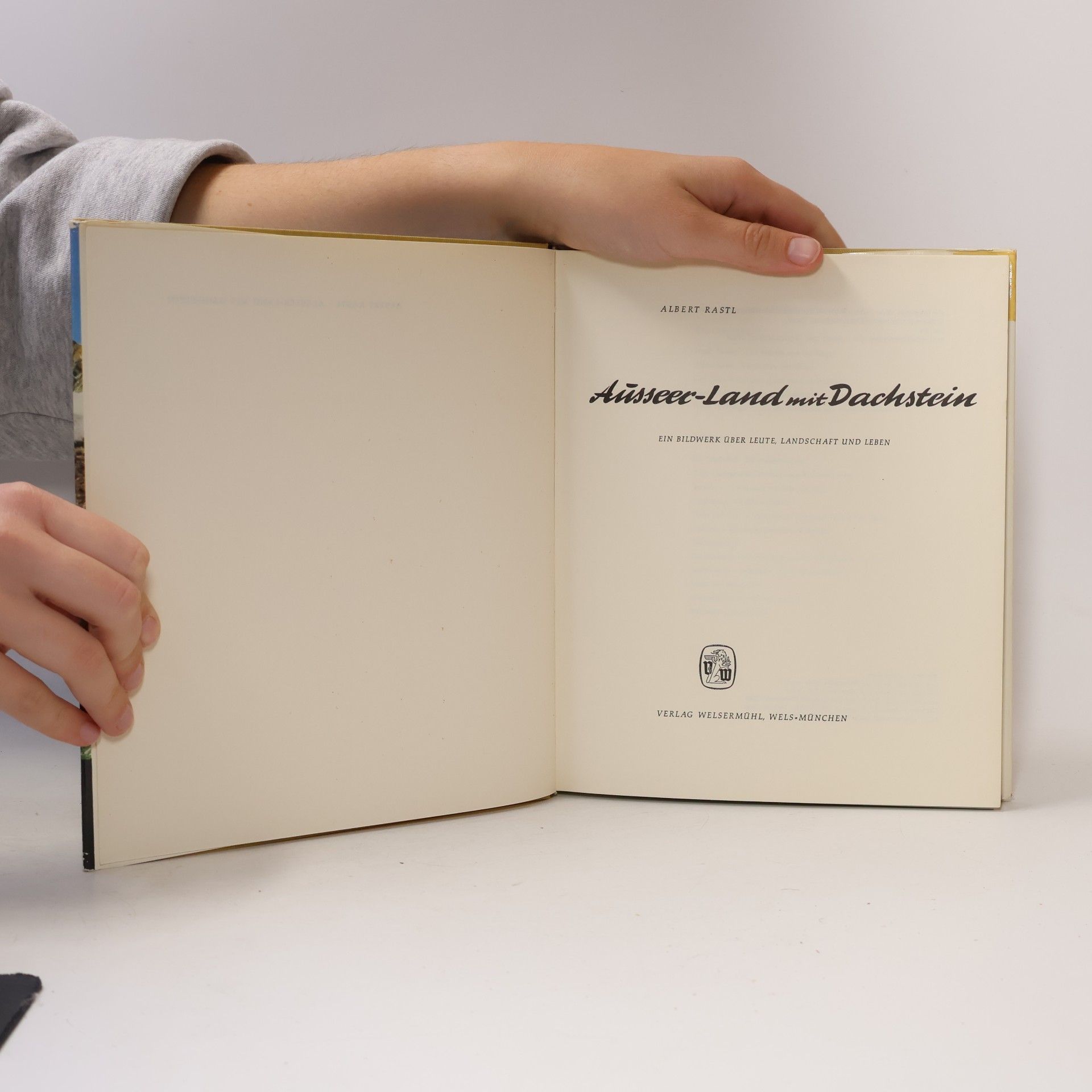 Albert Rastl Ausseer-Land mit Dachstein