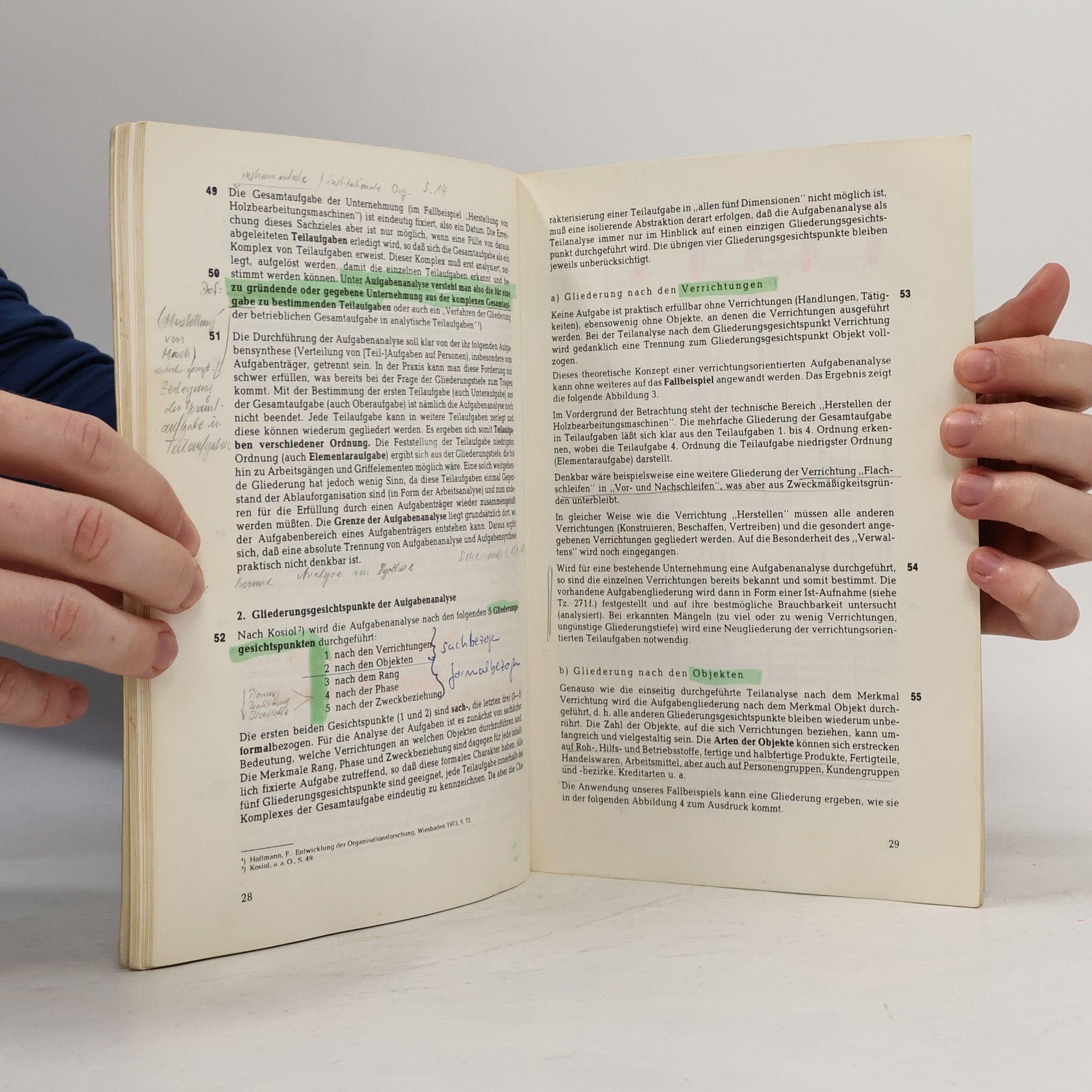 Walter Weidner Organisation in der Unternehmung