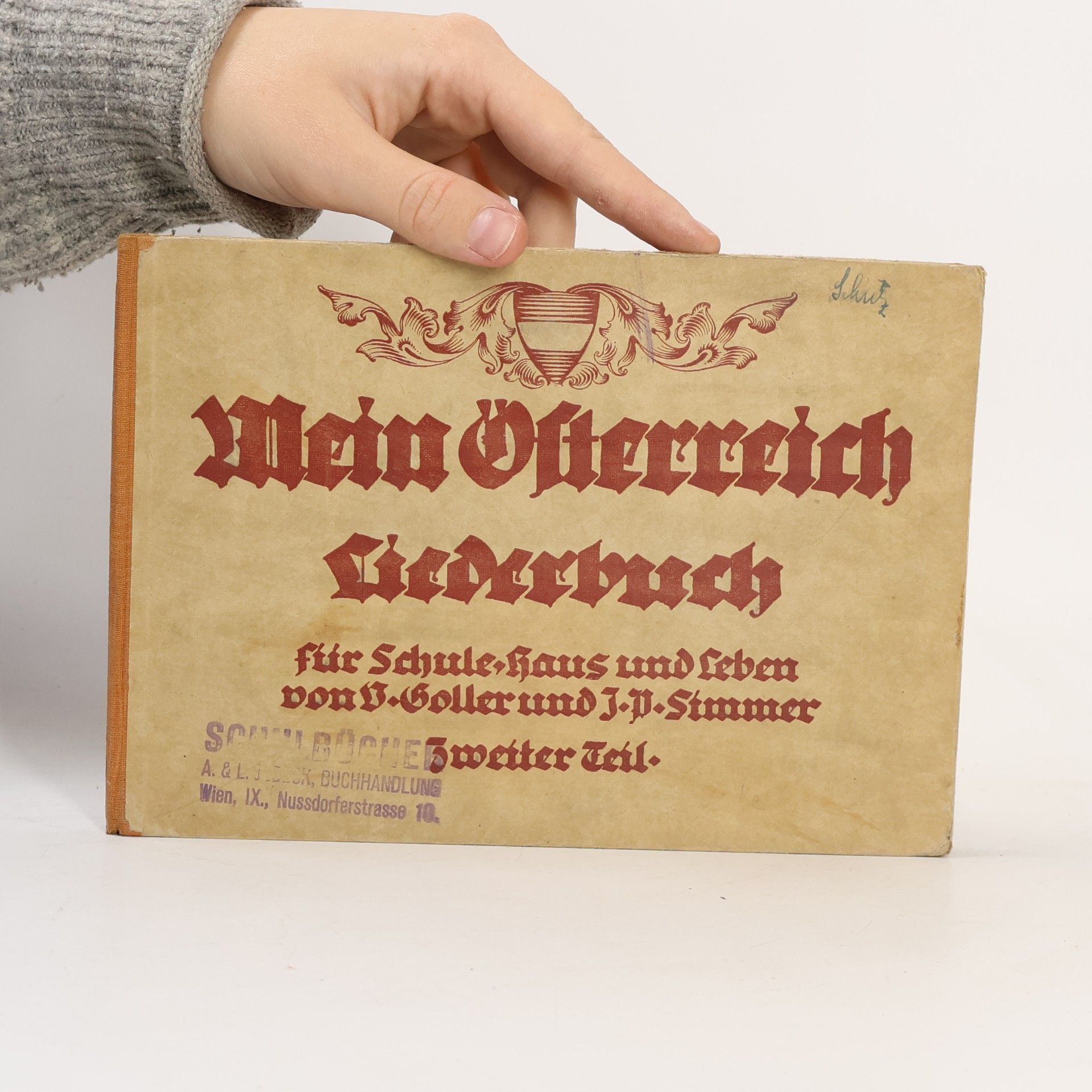 V. Goller  Mein Österreich Liederbuch 2