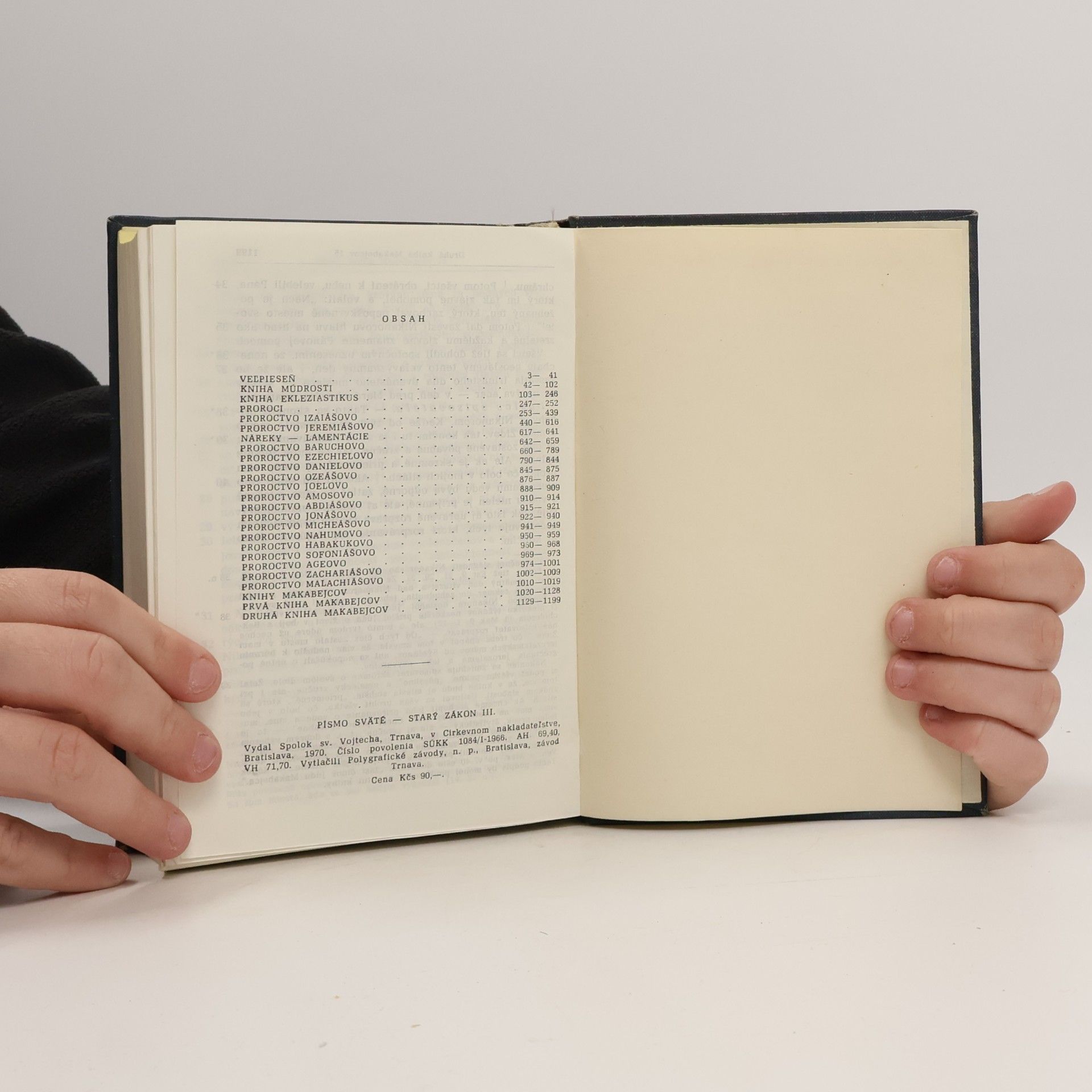 Autores varios Písmo sväté. Starý zákon III.