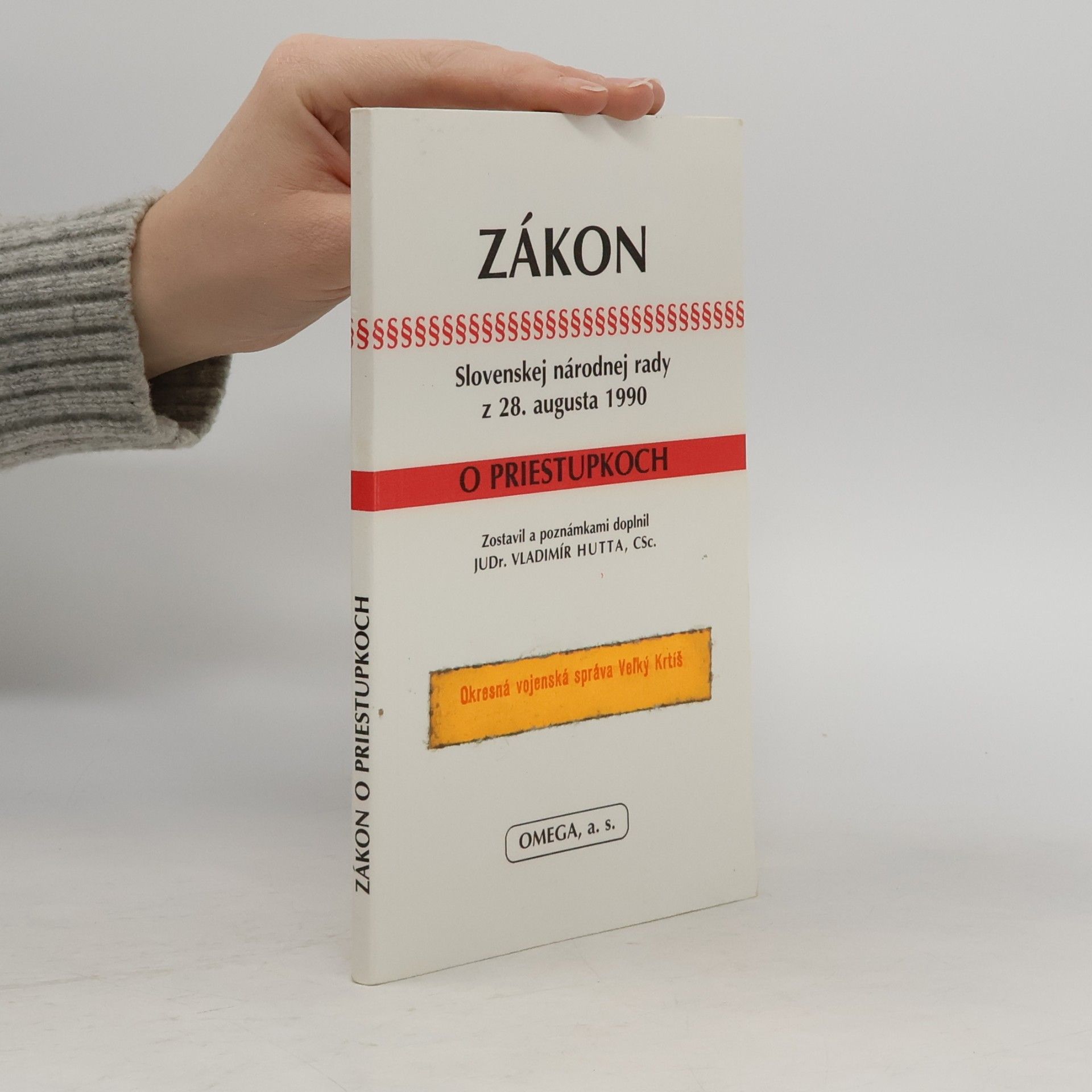 Zákon Slovenskej národnej rady z 28. augusta 1990 o priestupkoch