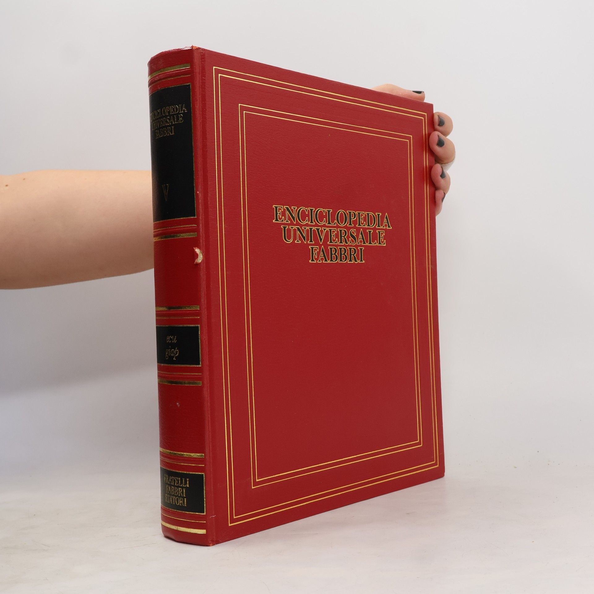 Various authors Enciclopedia universale fabbri, ecu-giap