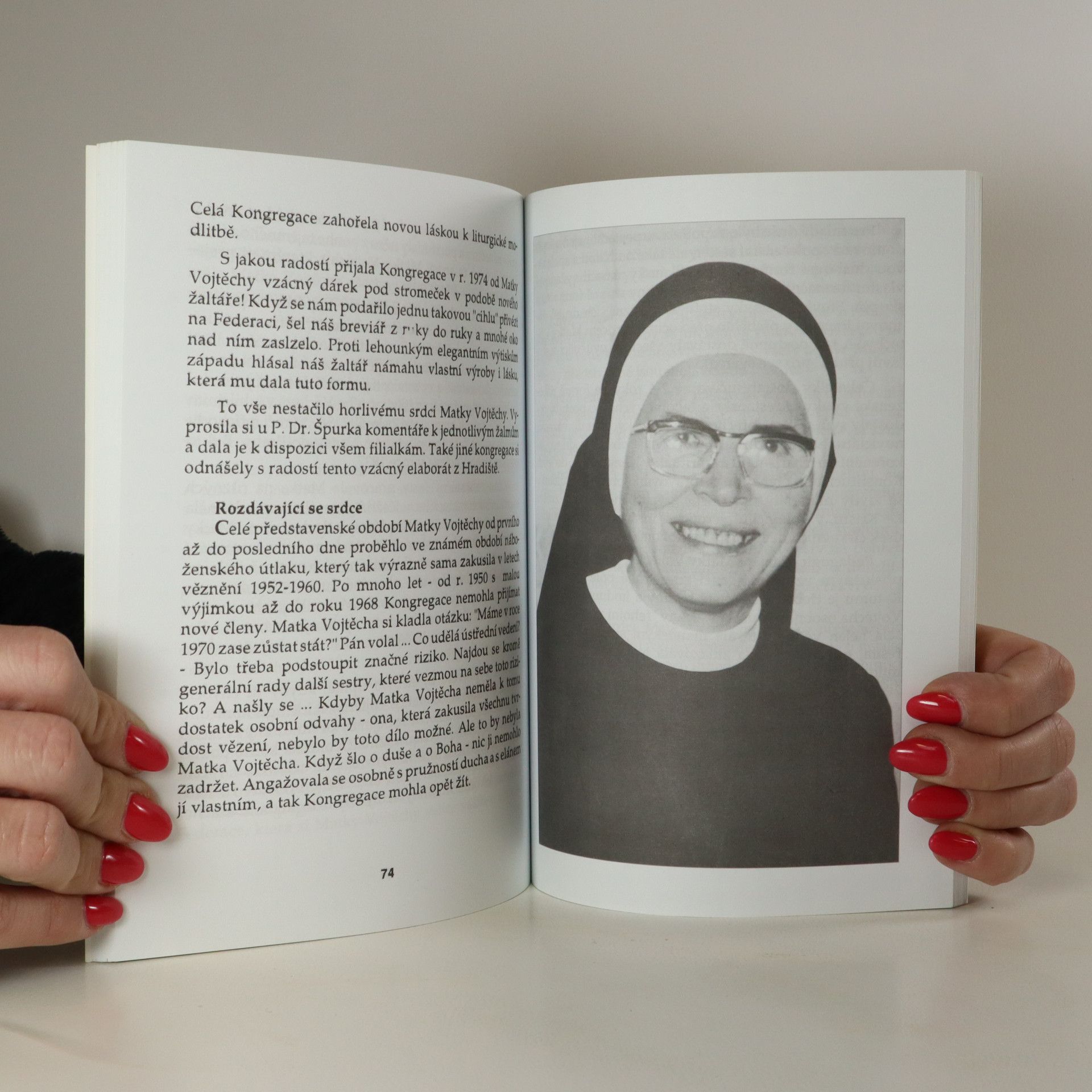 Inviolata Krupková Láska smrtí nekončí : život Matky Vojtěchy Hasmandové