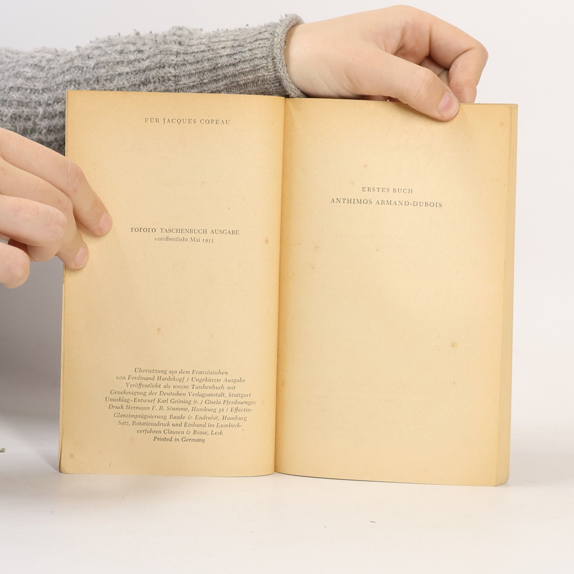 André Gide Die Verliese des Vatikan