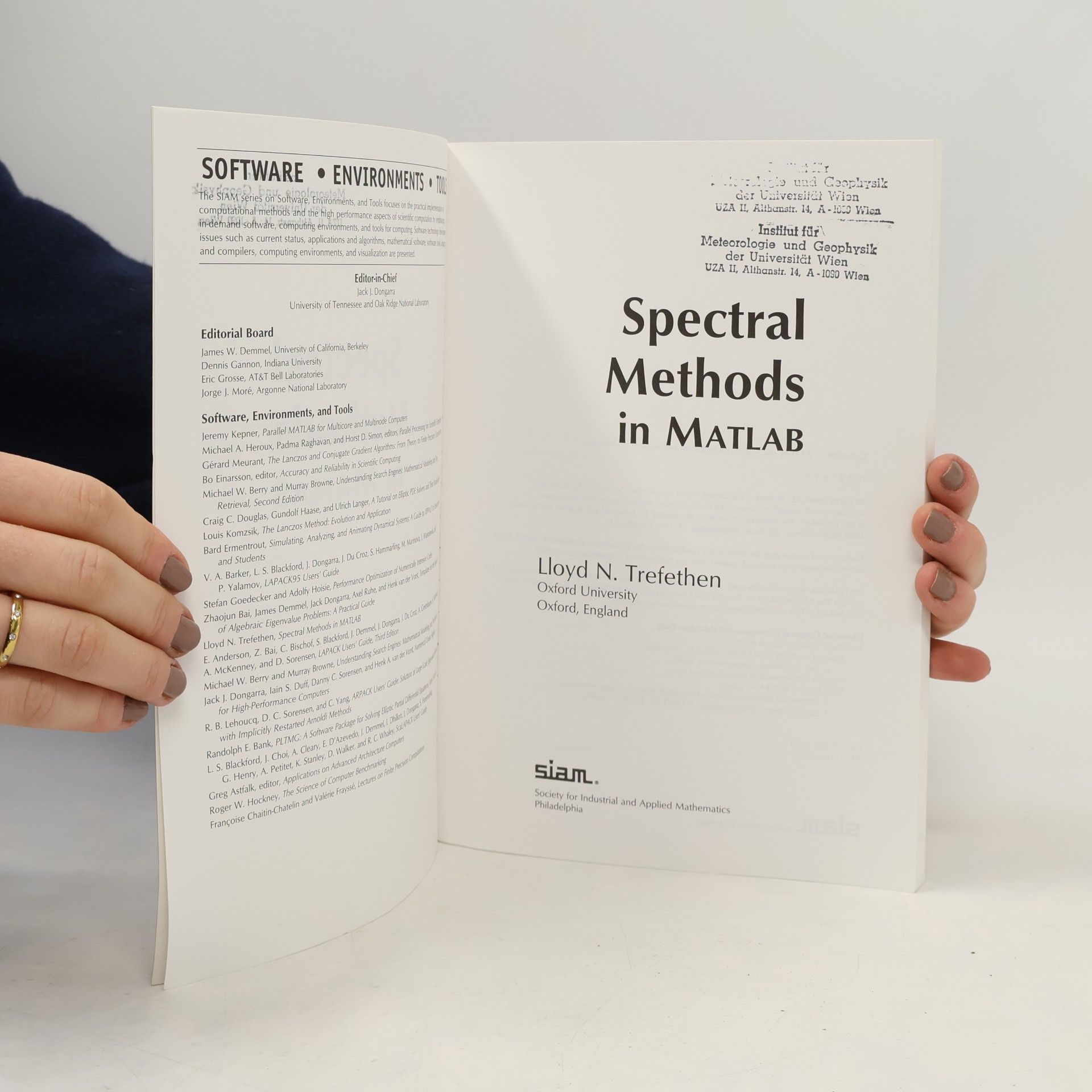 Trefethen N. Lloyd Spectral Methods in MATLAB