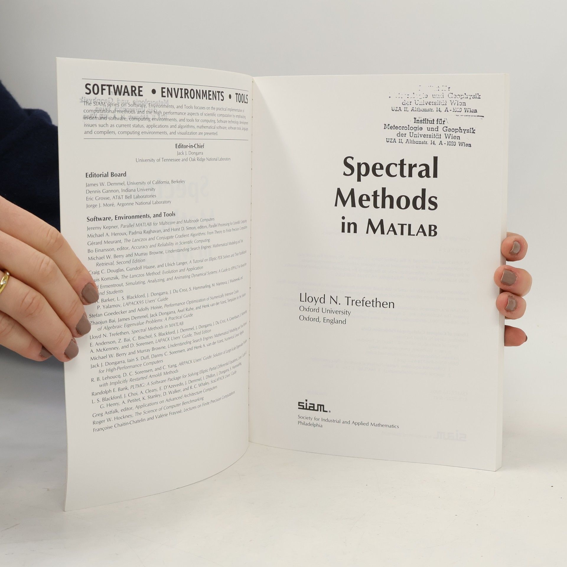 Trefethen N. Lloyd Spectral Methods in MATLAB