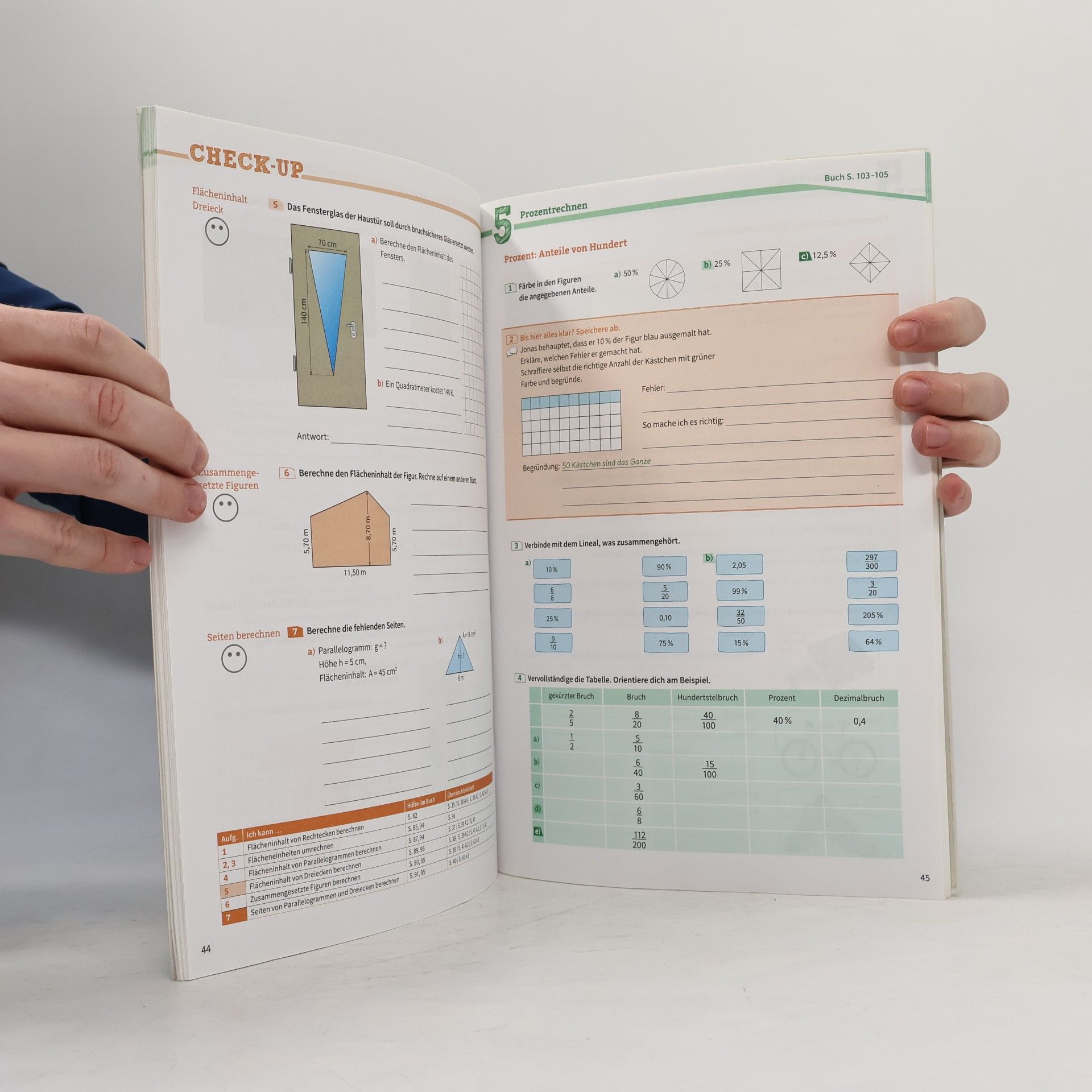 Mathe Kompass: Prüfauflage - Arbeitsheft Bayern