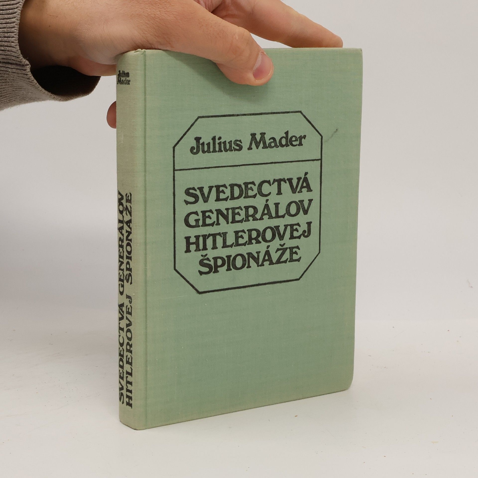Svedectvá generálov Hitlerovej špionáže